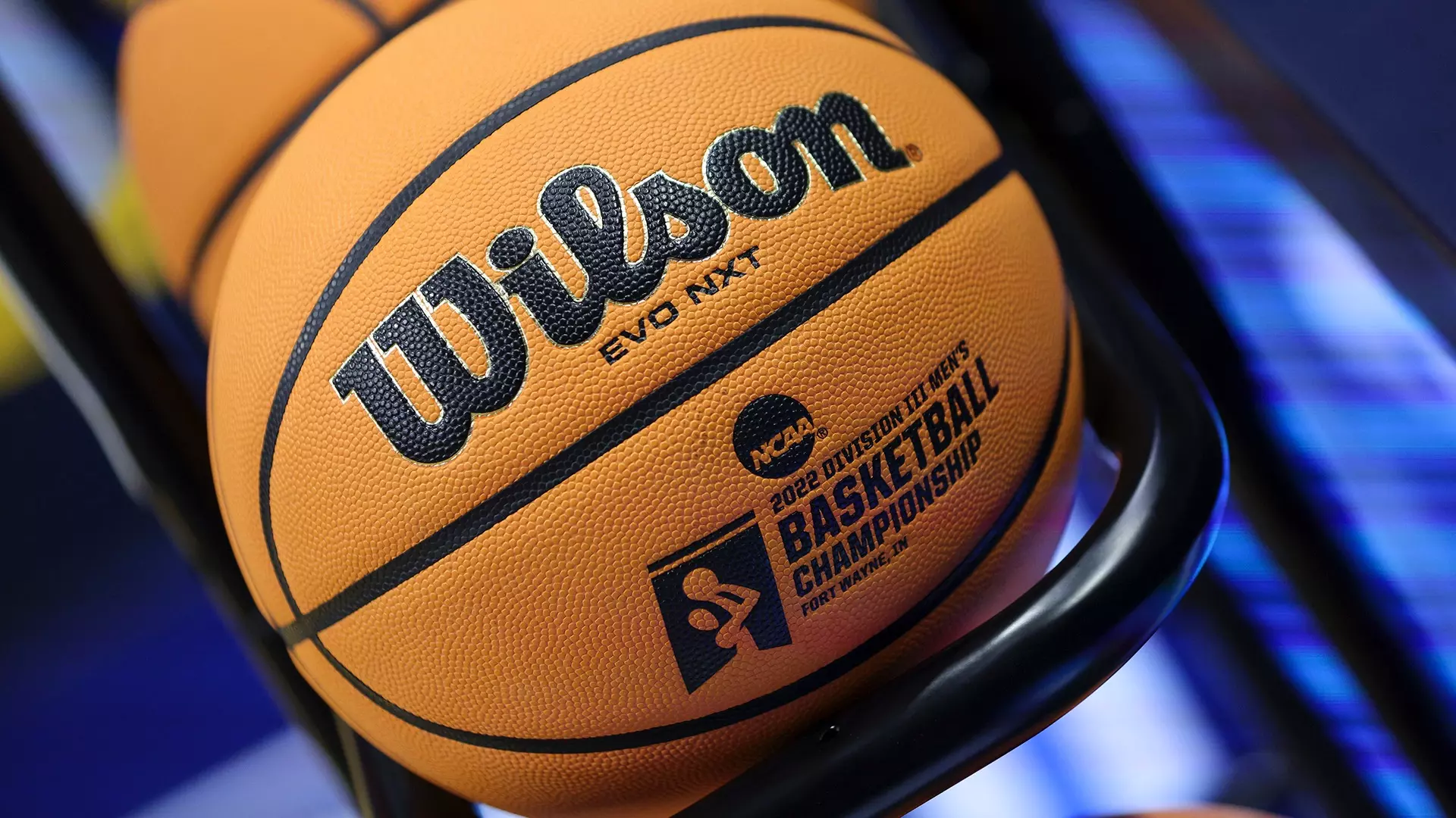 Division III Men's Basketball - Ball in Rack