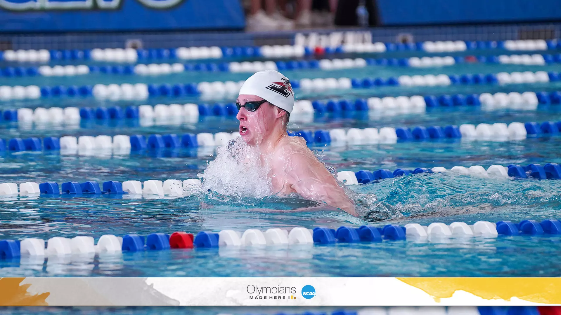Cedric Buessing has qualified to represent his native Germany at the 2024 Olympic Games. (Photos courtesy of UIndy)