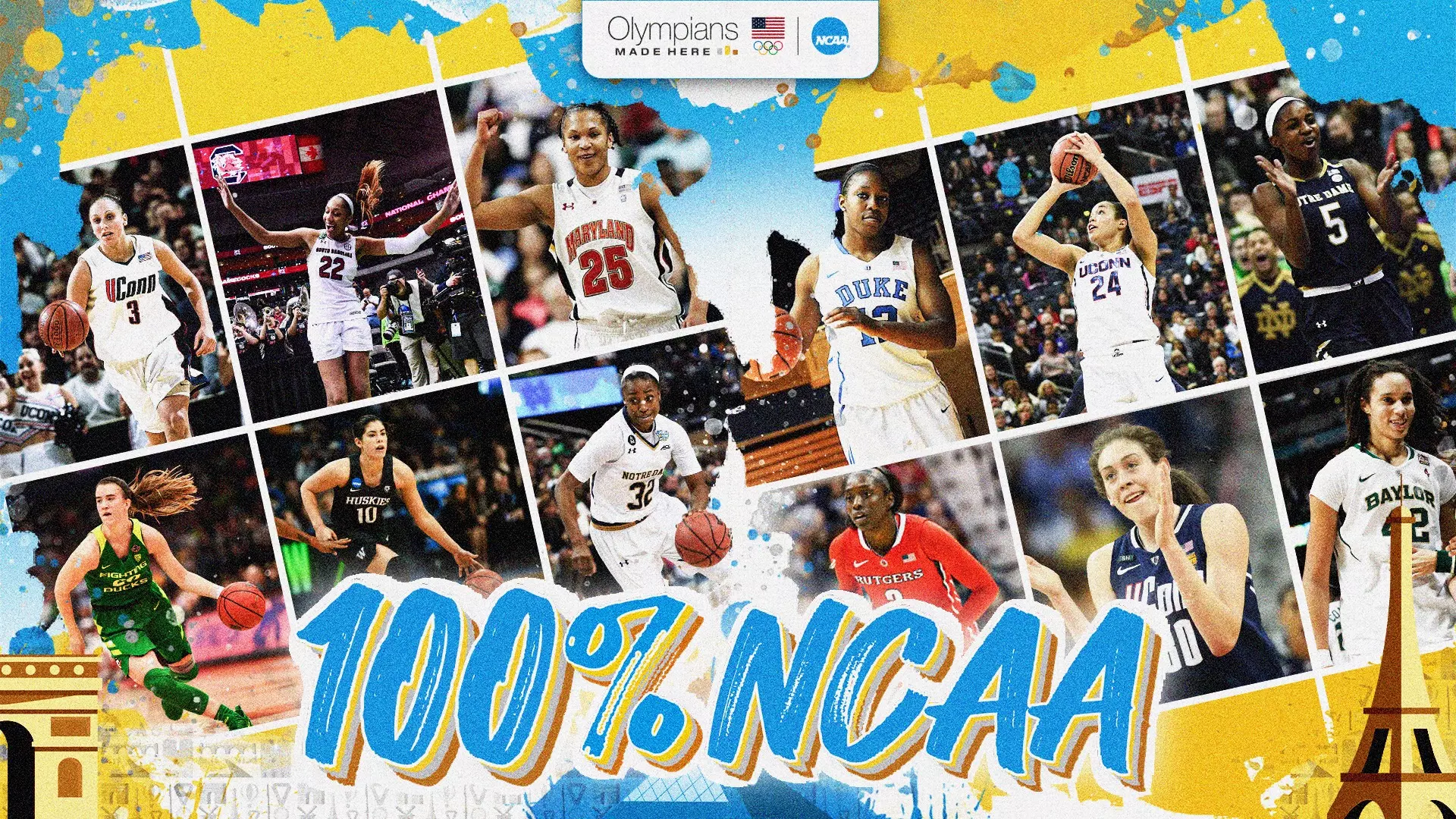 100% - U.S. Women's 5x5 Basketball Team