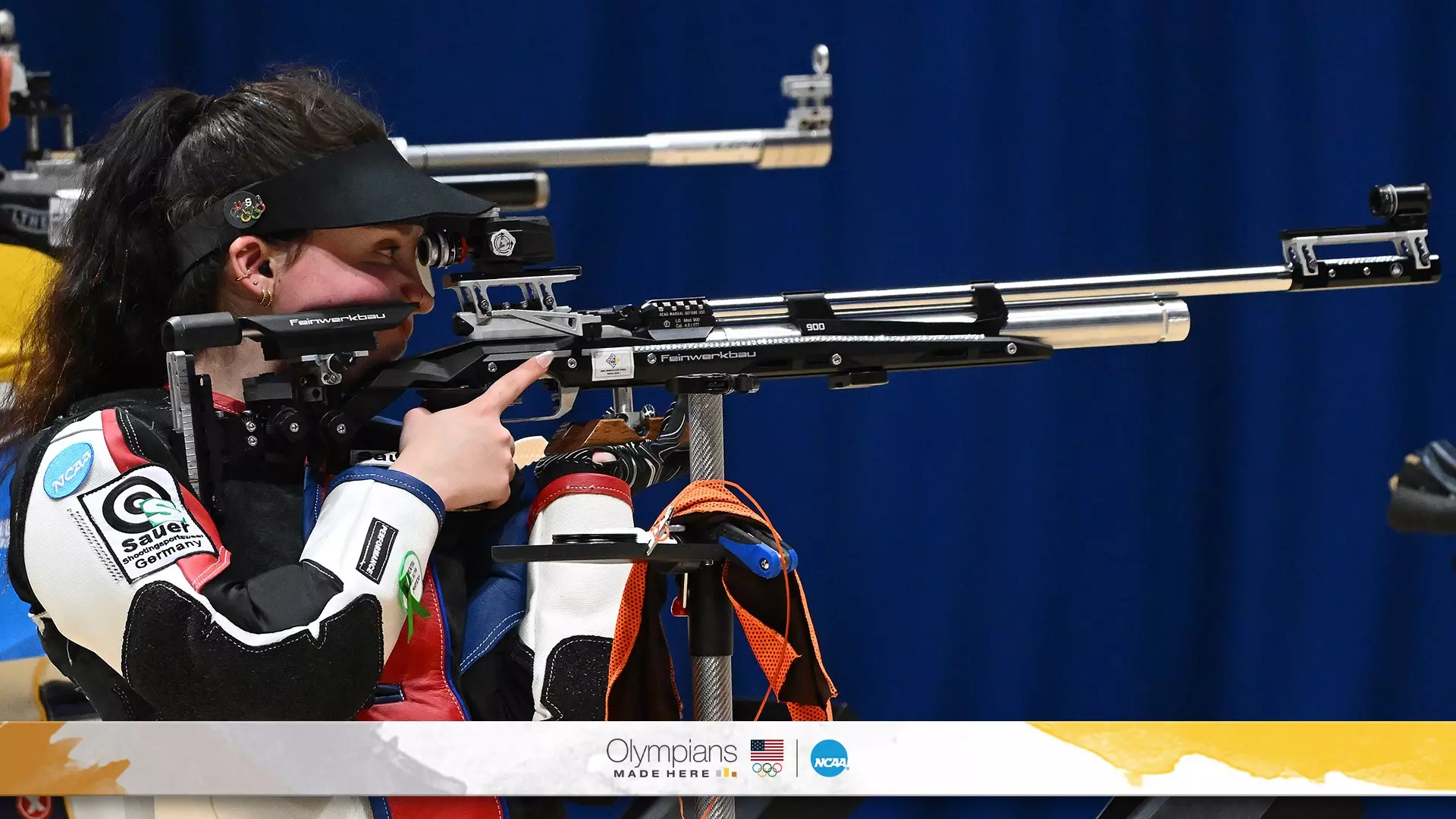 Mary Tucker won five NCAA championships between her college careers at Kentucky and West Virginia. 