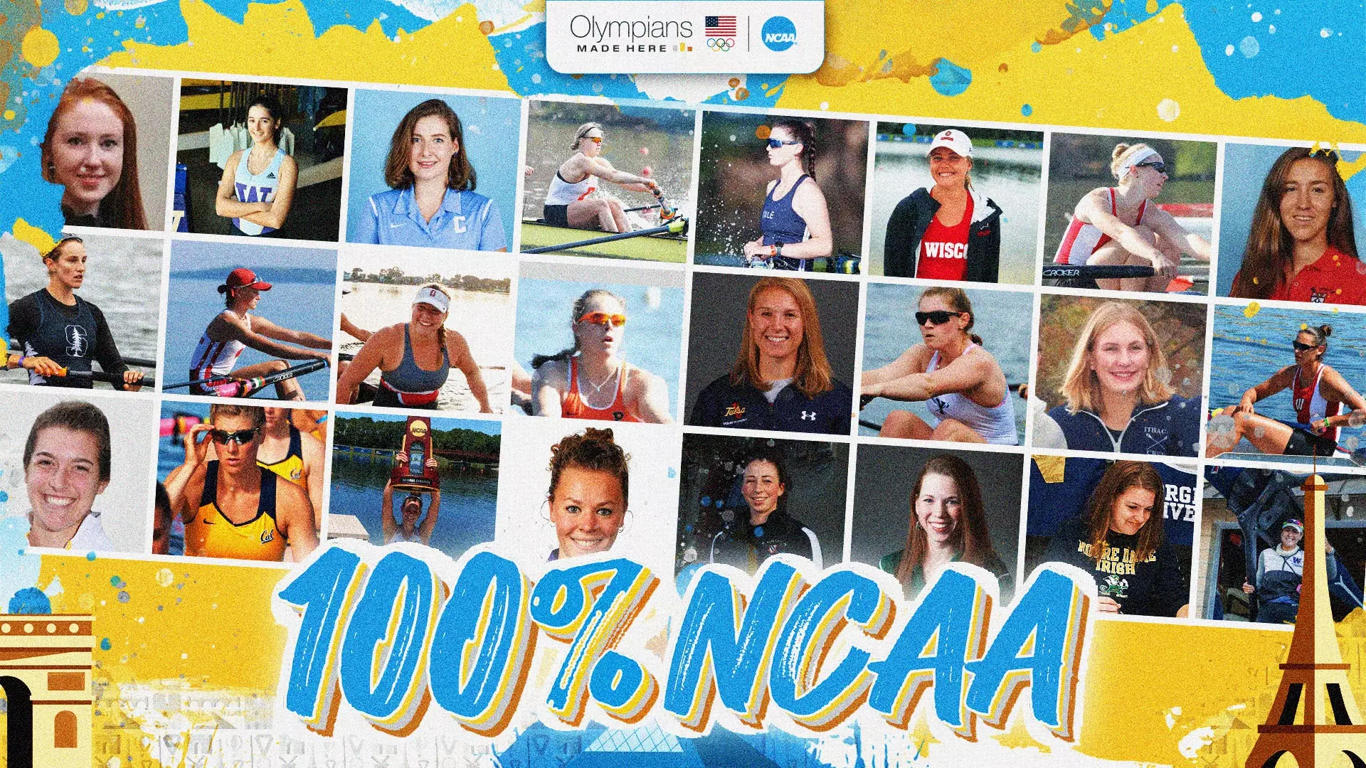 100% NCAA: Meet the women’s rowing team