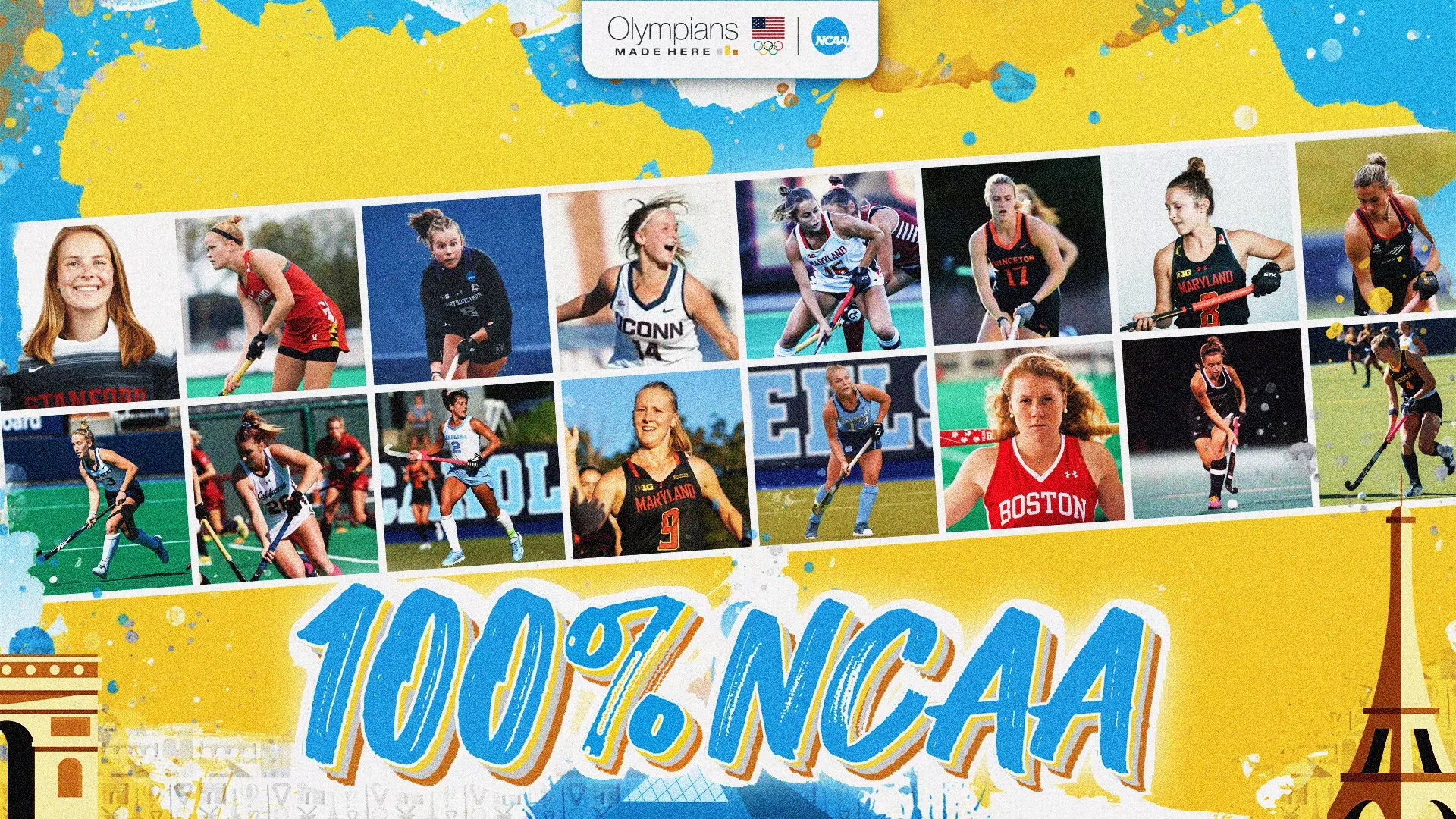 100% NCAA: Meet the U.S. field hockey team