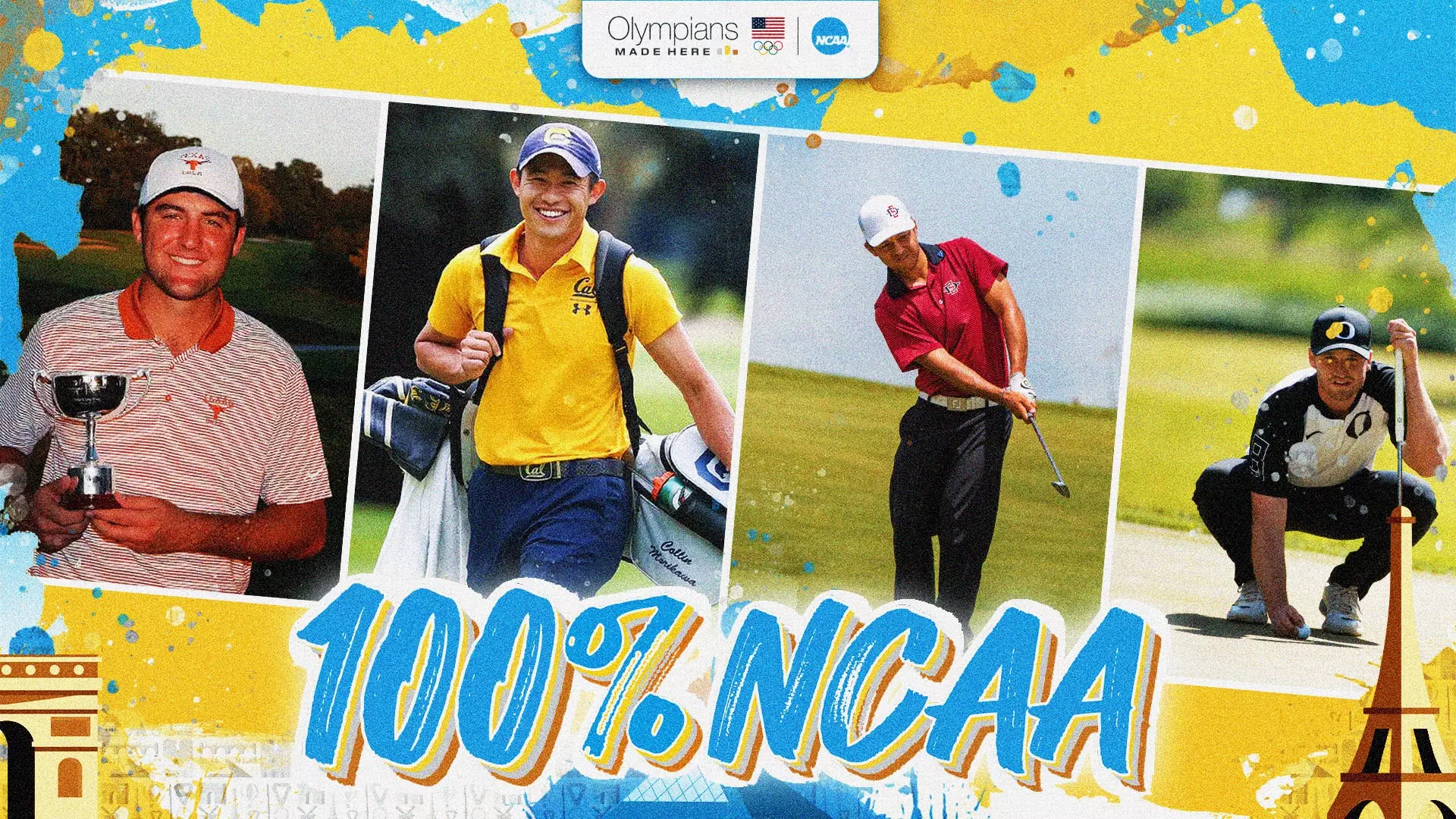100% NCAA: Meet the U.S. men’s golf team