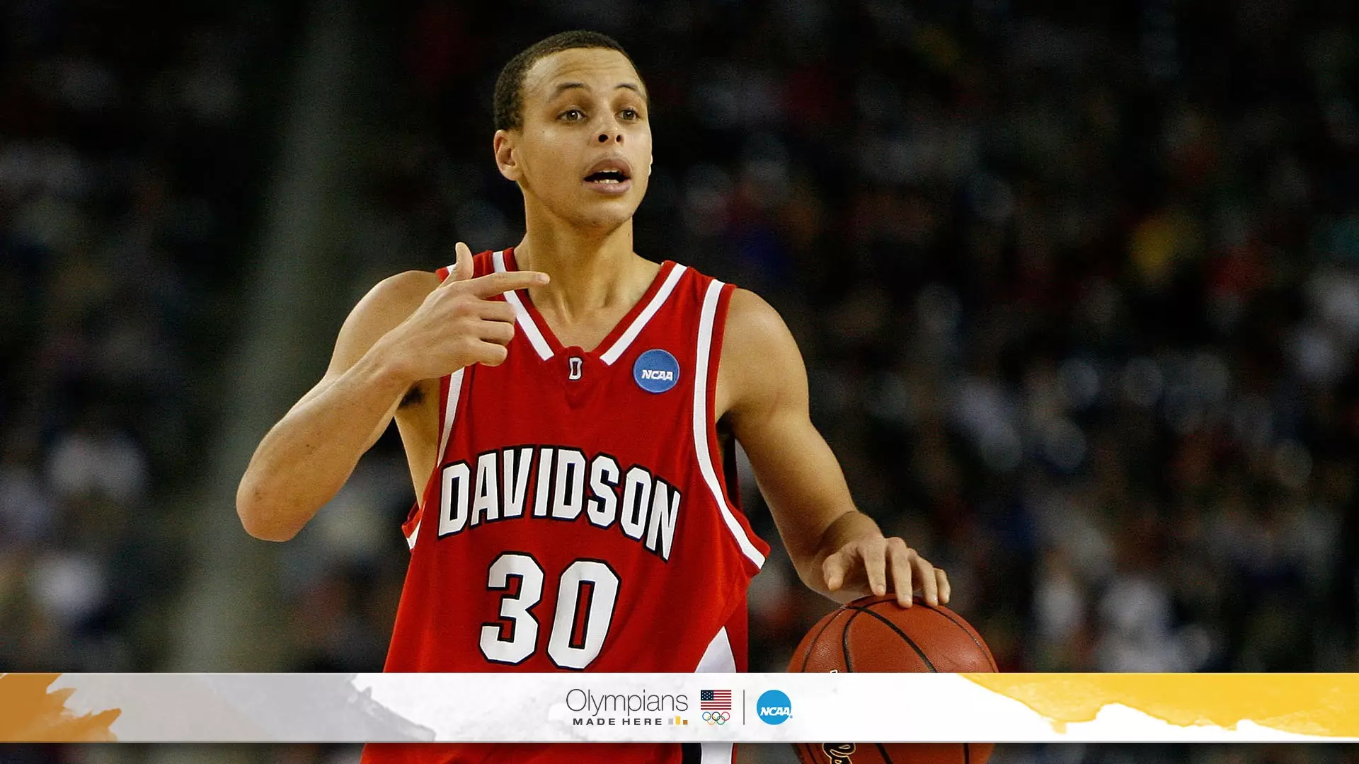 Stephen Curry was a three-year college player at Davidson before launching his pro career