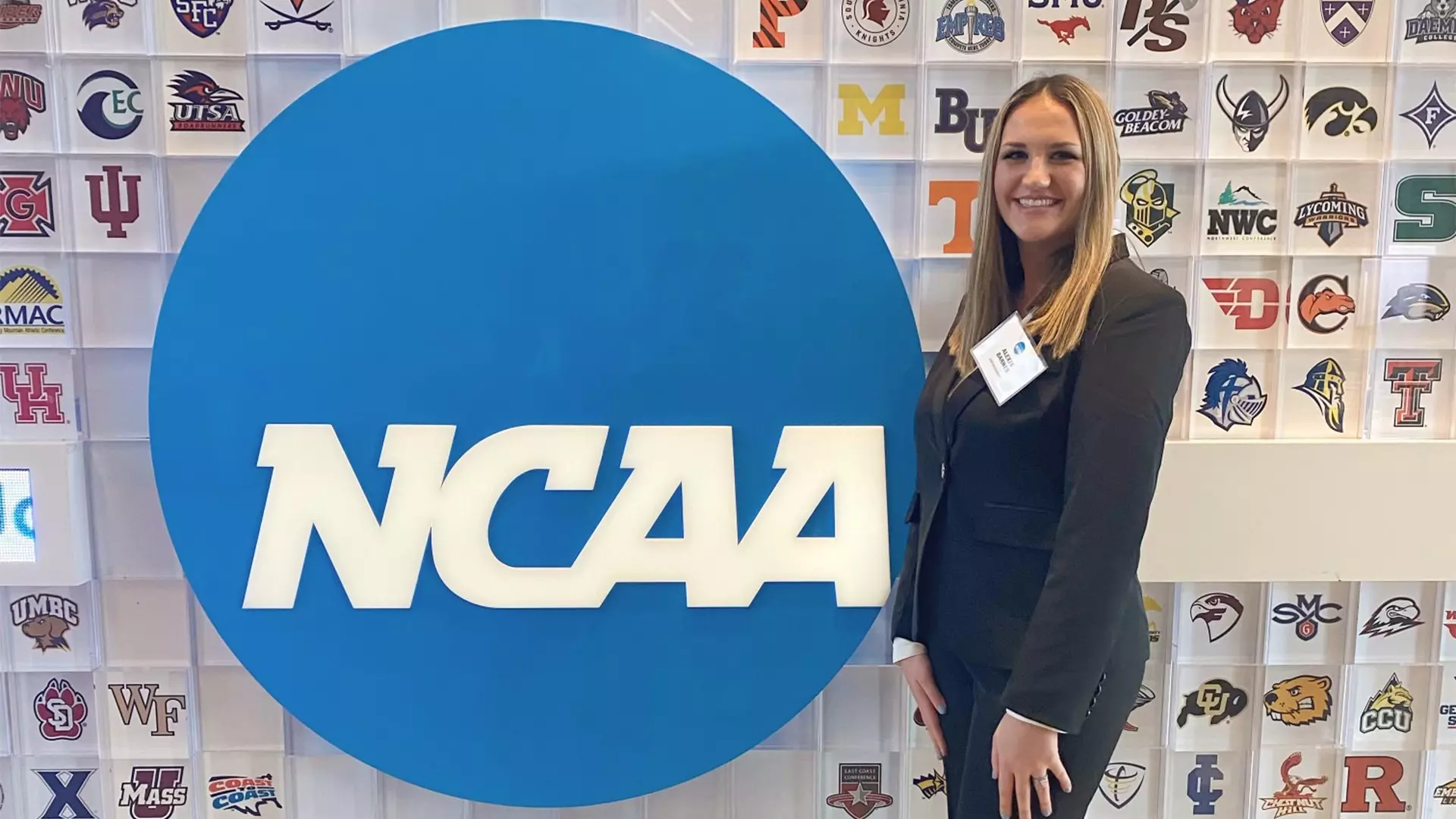 Alexis Barnes combined her passions in law, compliance and enforcement to land a job working for the Big Ten. (Photo courtesy of Alexis Barnes)