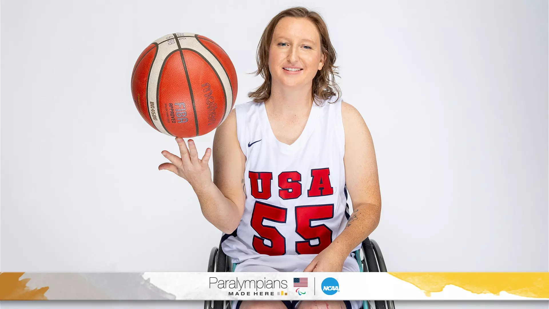 Courtney Ryan transitioned from an All-American soccer player at MSU Denver to a standout on the U.S. wheelchair basketball team. She will compete in her second Paralympics at the 2024 Paris Games. 