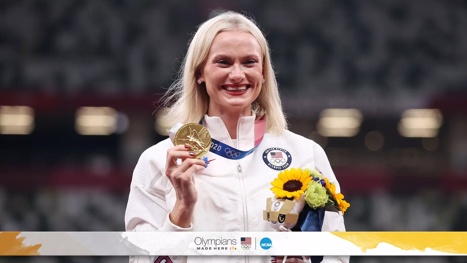 After pole vaulter Katie Moon transferred to Ashland, she won two Division II pole vault championships and went on to win the gold medal at the 2021 Tokyo Games.