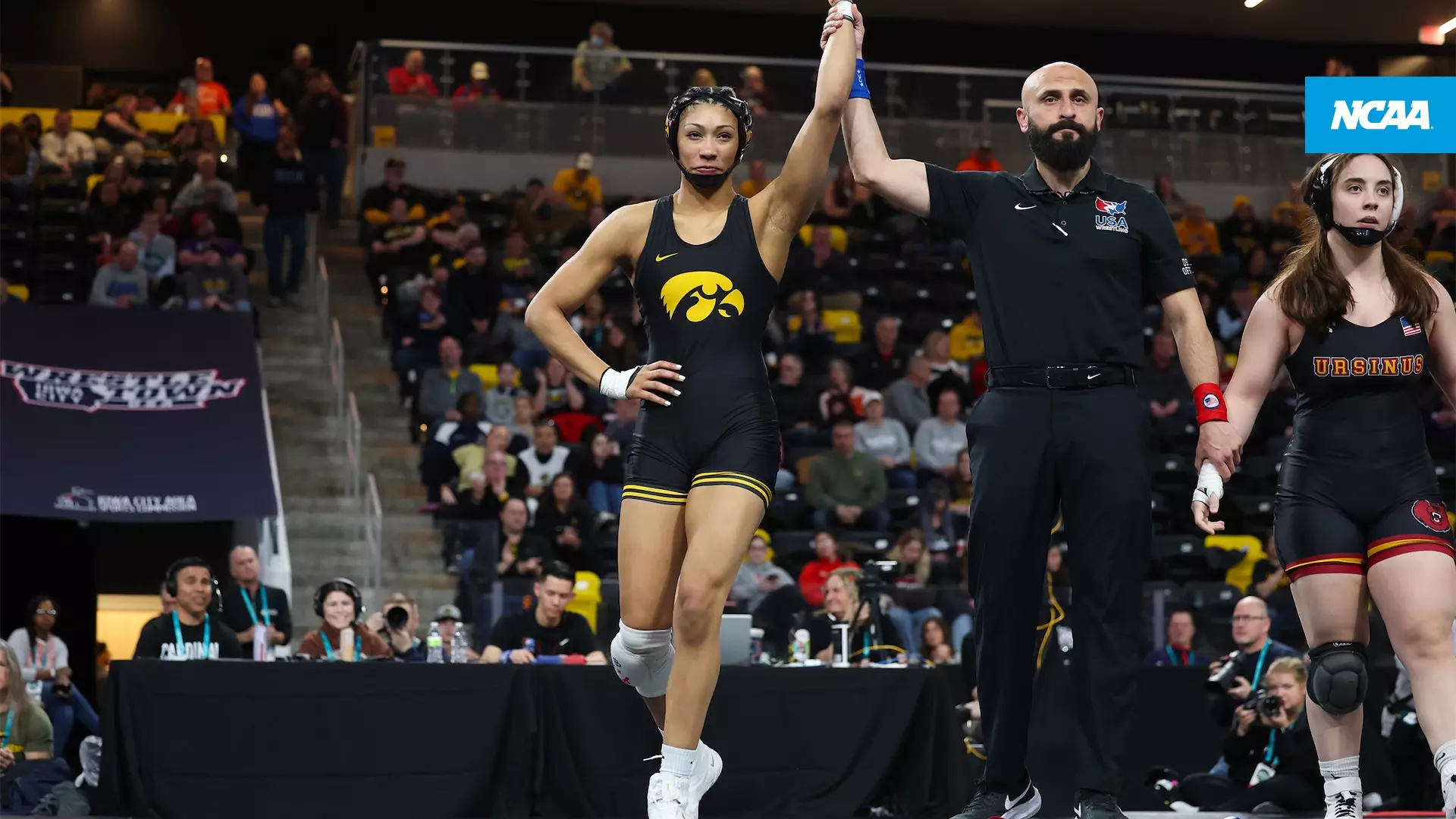 Blades dominated her junior year at Iowa with an undefeated season.