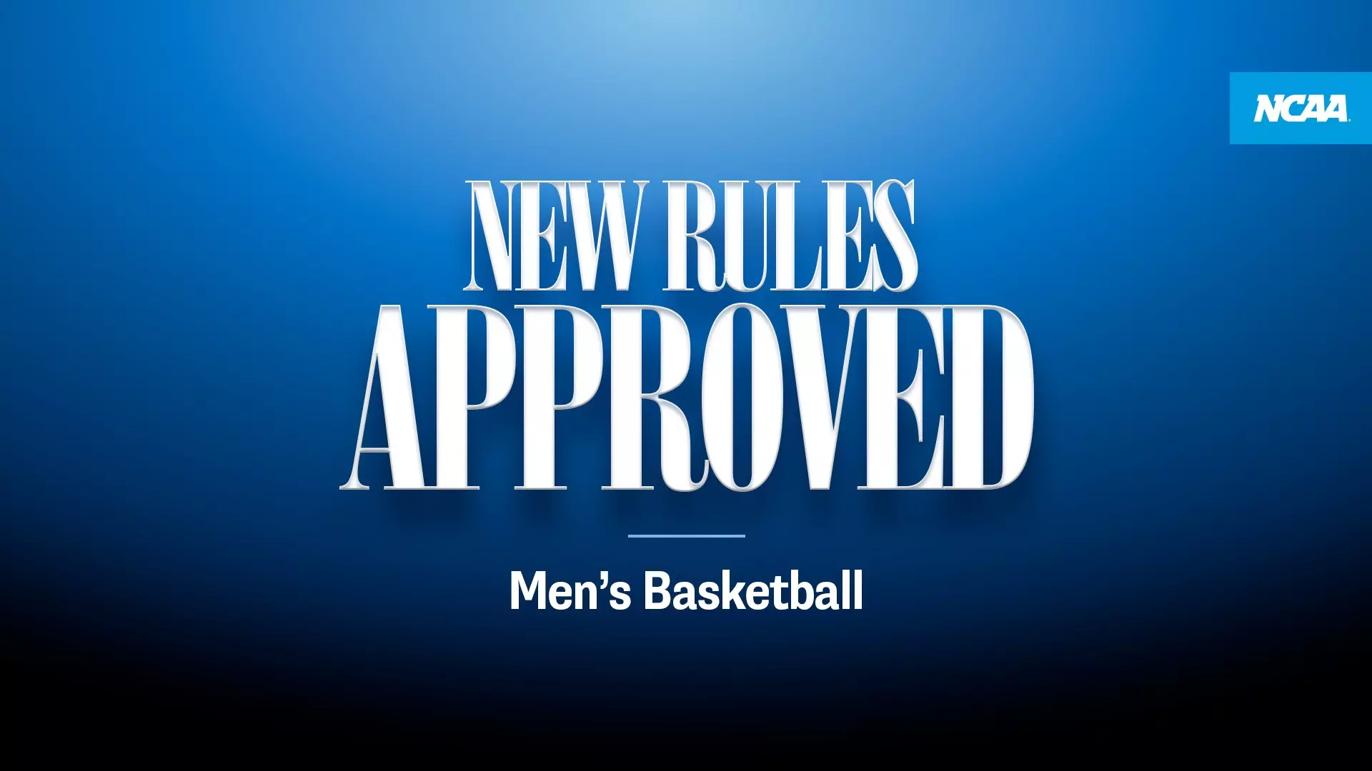 New Rules: Men's Basketball