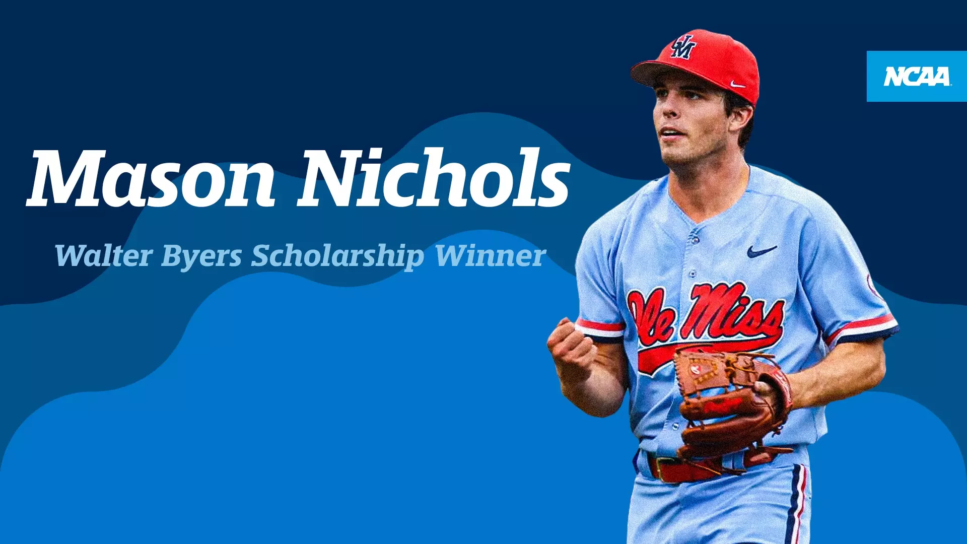 Mason Nichols - Walter Byers Scholarship  Header