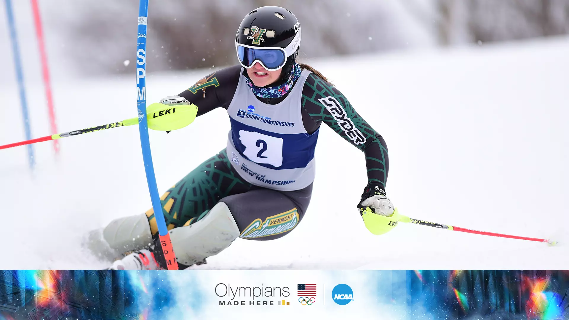 OMH: Paula Moltzan (Photo by Gil Talbot / NCAA Photos)