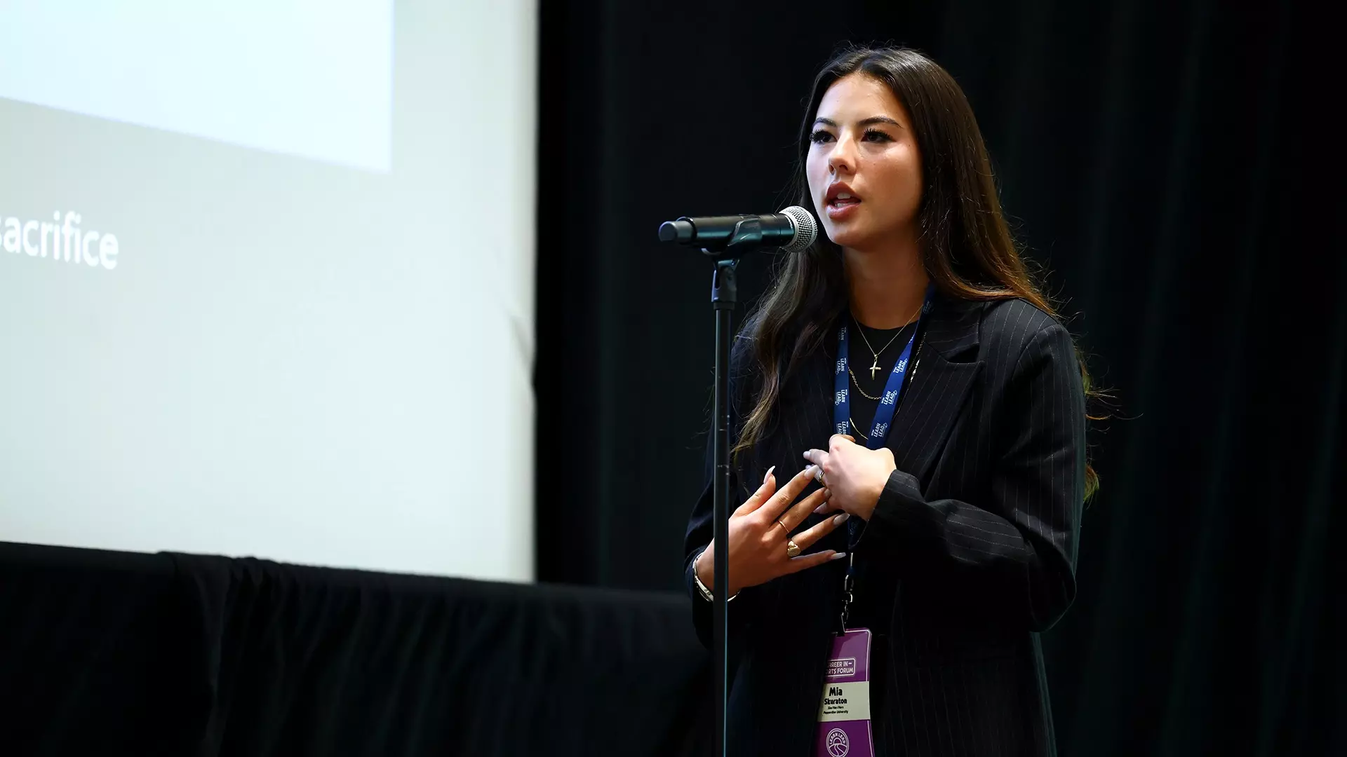 How Pepperdine’s Mia Skuraton found her voice at NCAA leadership development programs