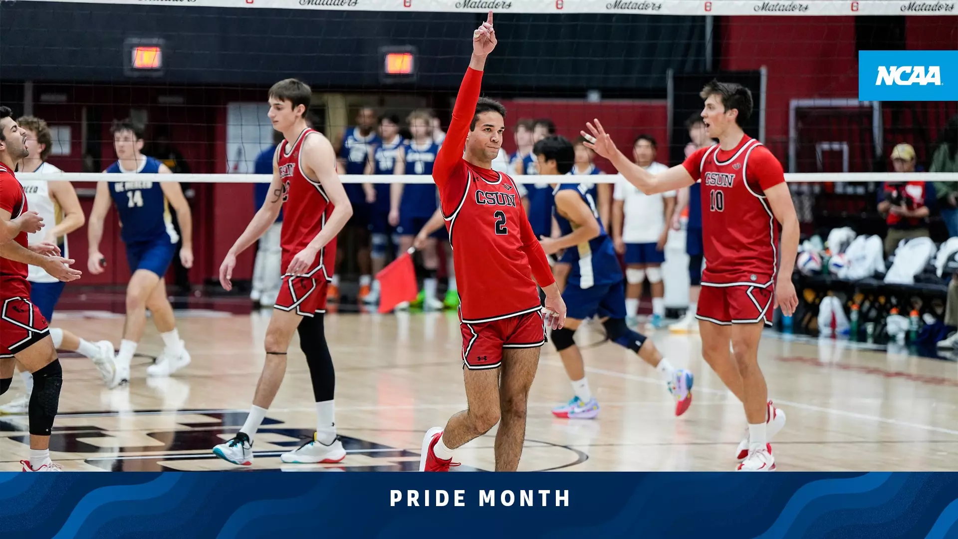 CSUN volleyball’s Jordan Lucas is playing his truth out loud