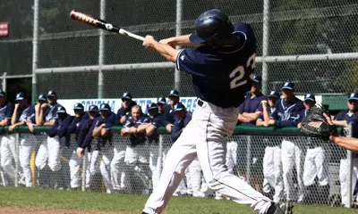 Jacob Fiss had five hits in Friday's game one rout