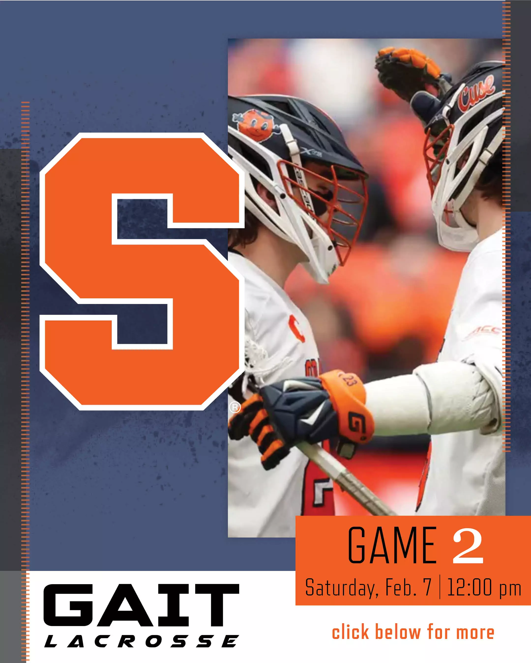 Syracuse Orange VS Saint Joseph's Hawks MLX