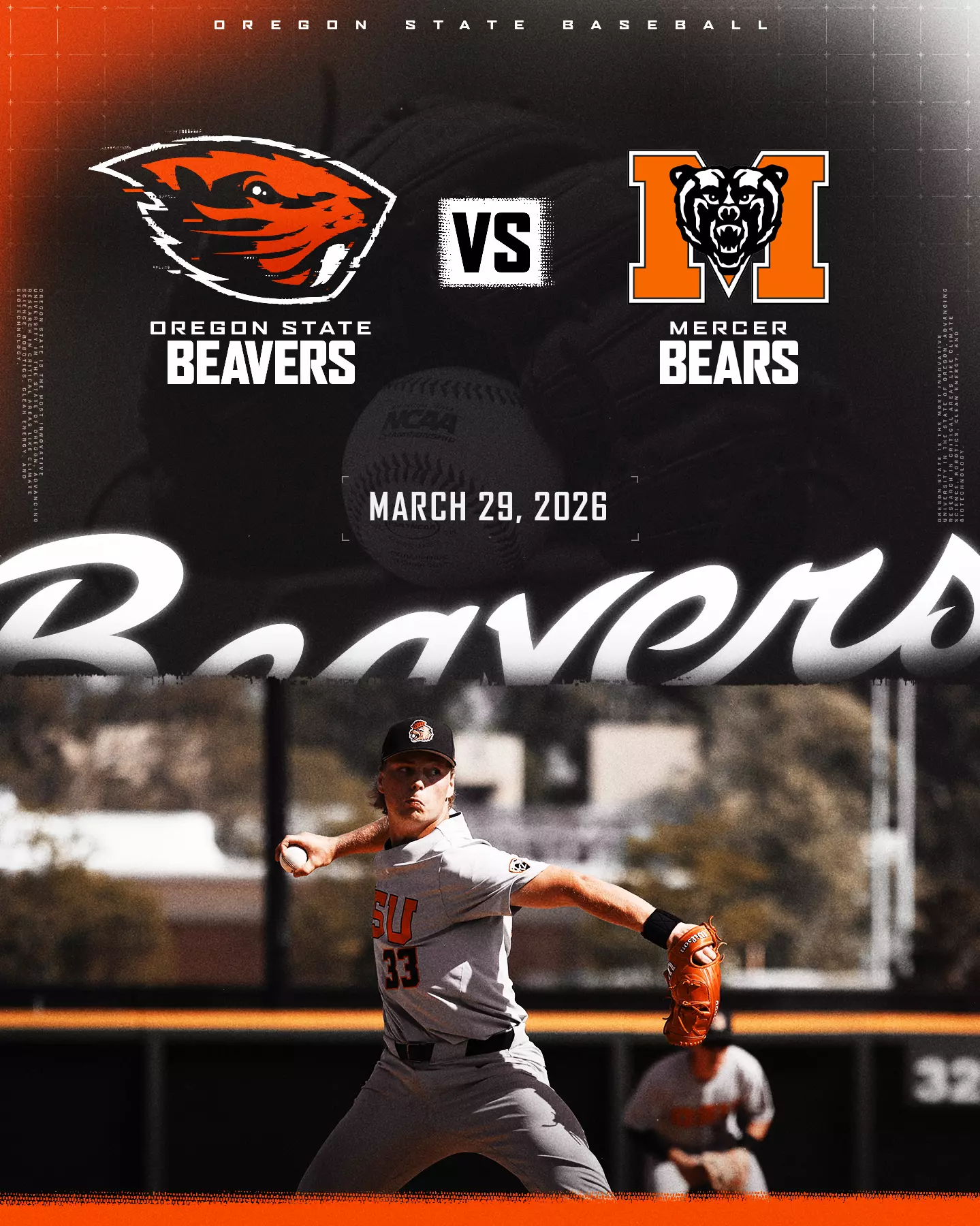 Oregon State University Beavers VS Mercer Bears