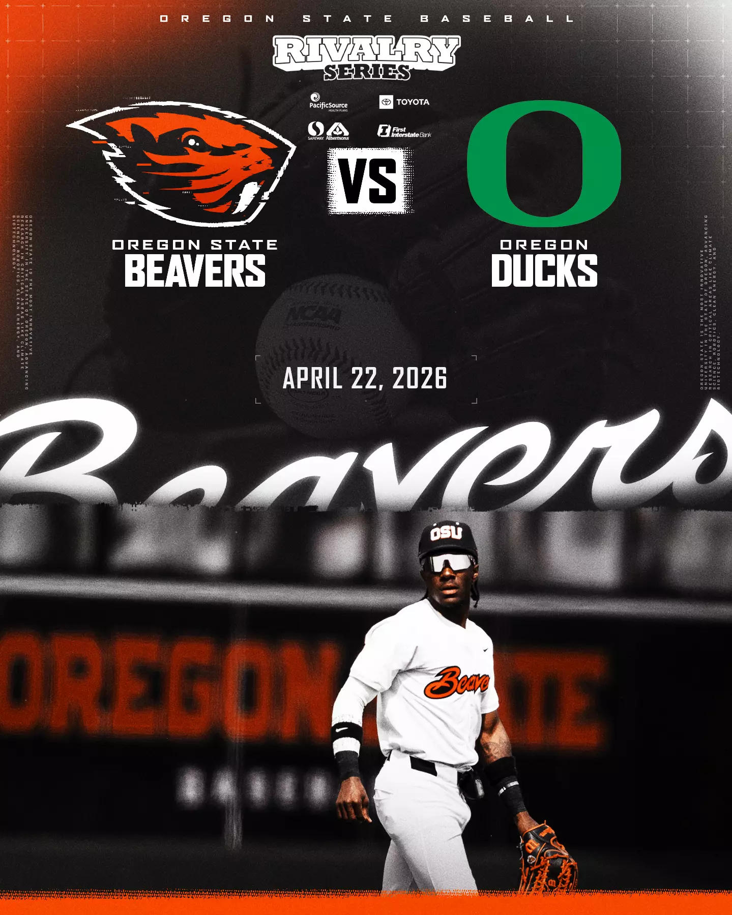 Oregon State University Beavers VS Oregon Ducks
