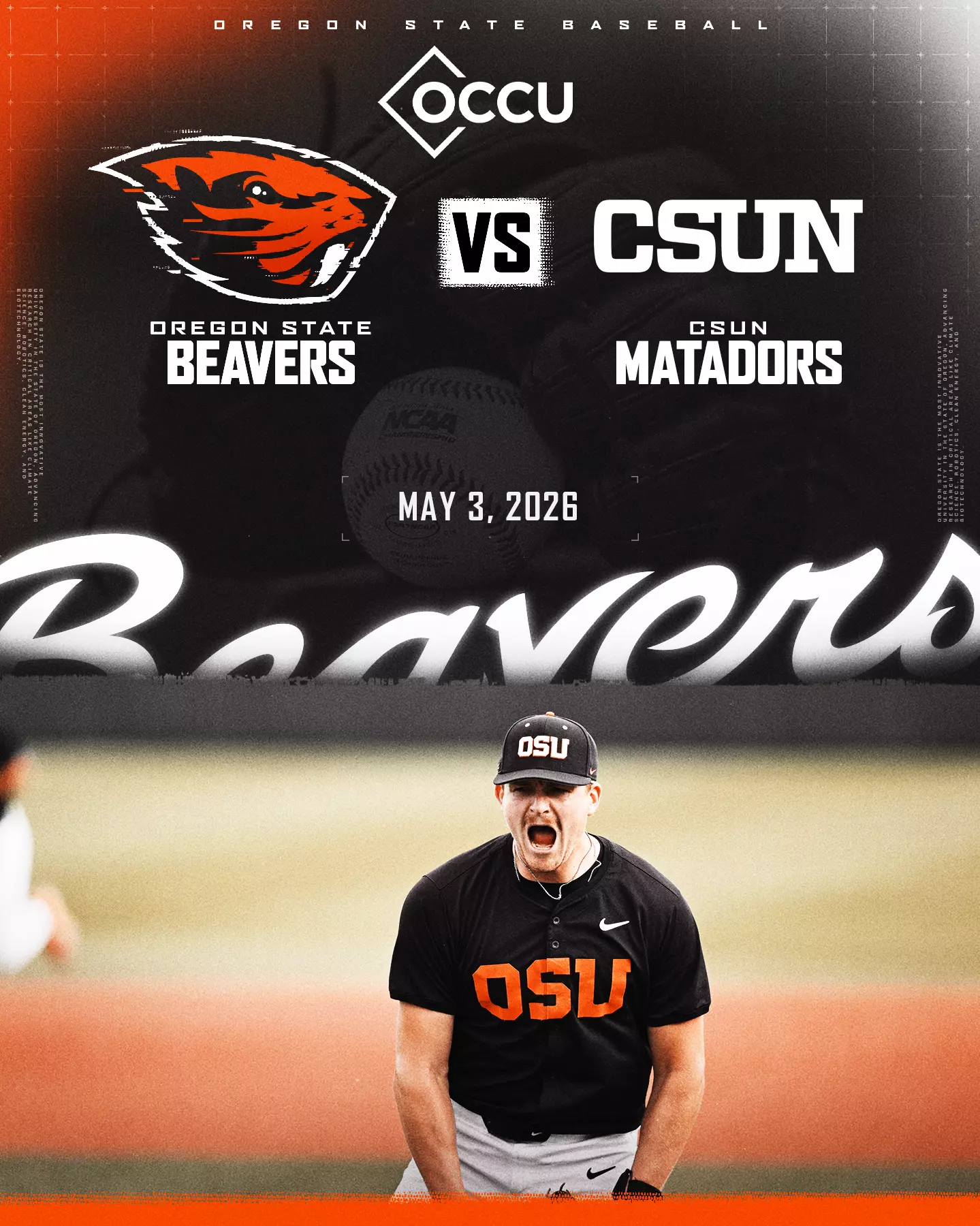 Oregon State University Beavers VS CSUN Matadors