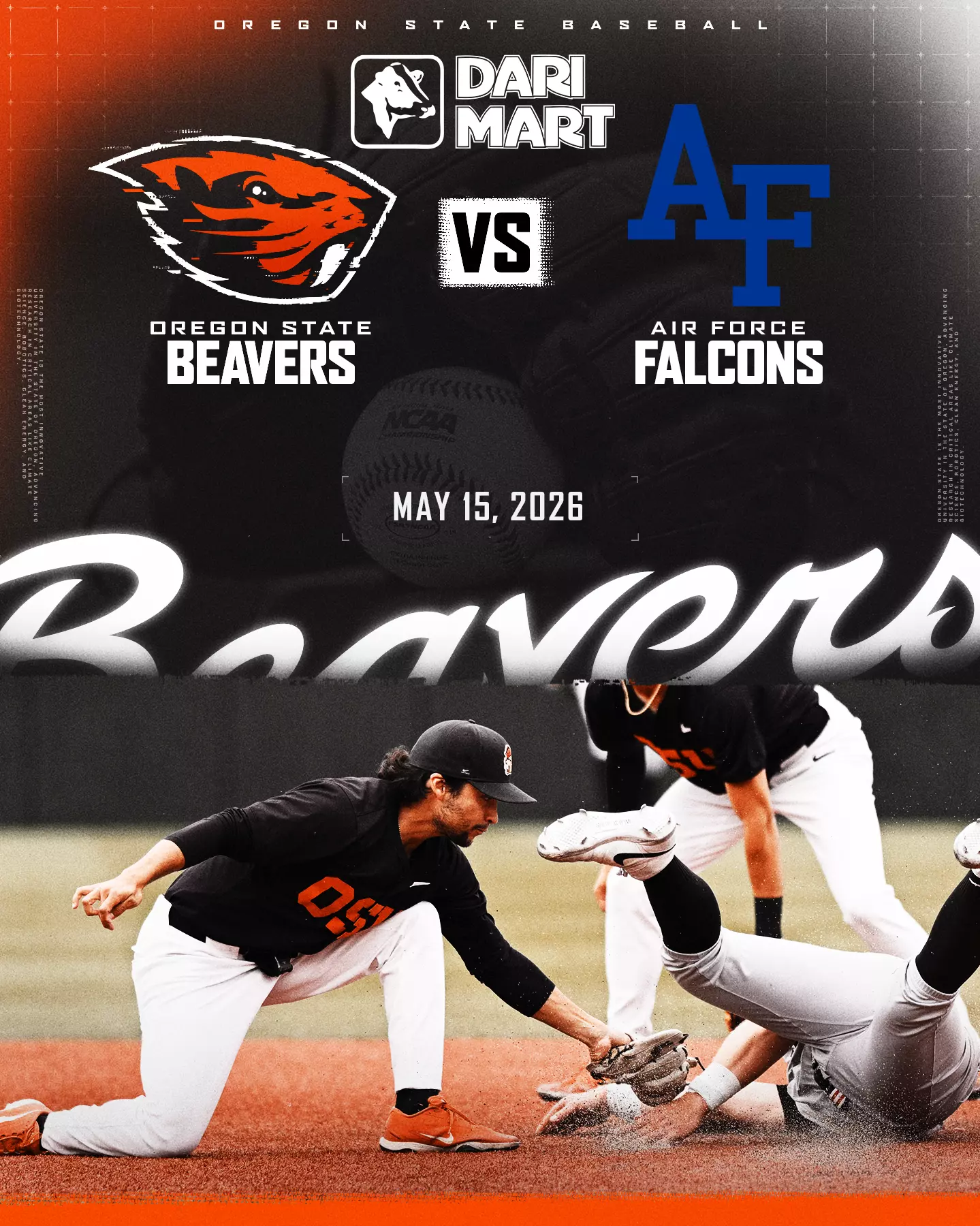 Oregon State University Beavers VS Air Force Falcons