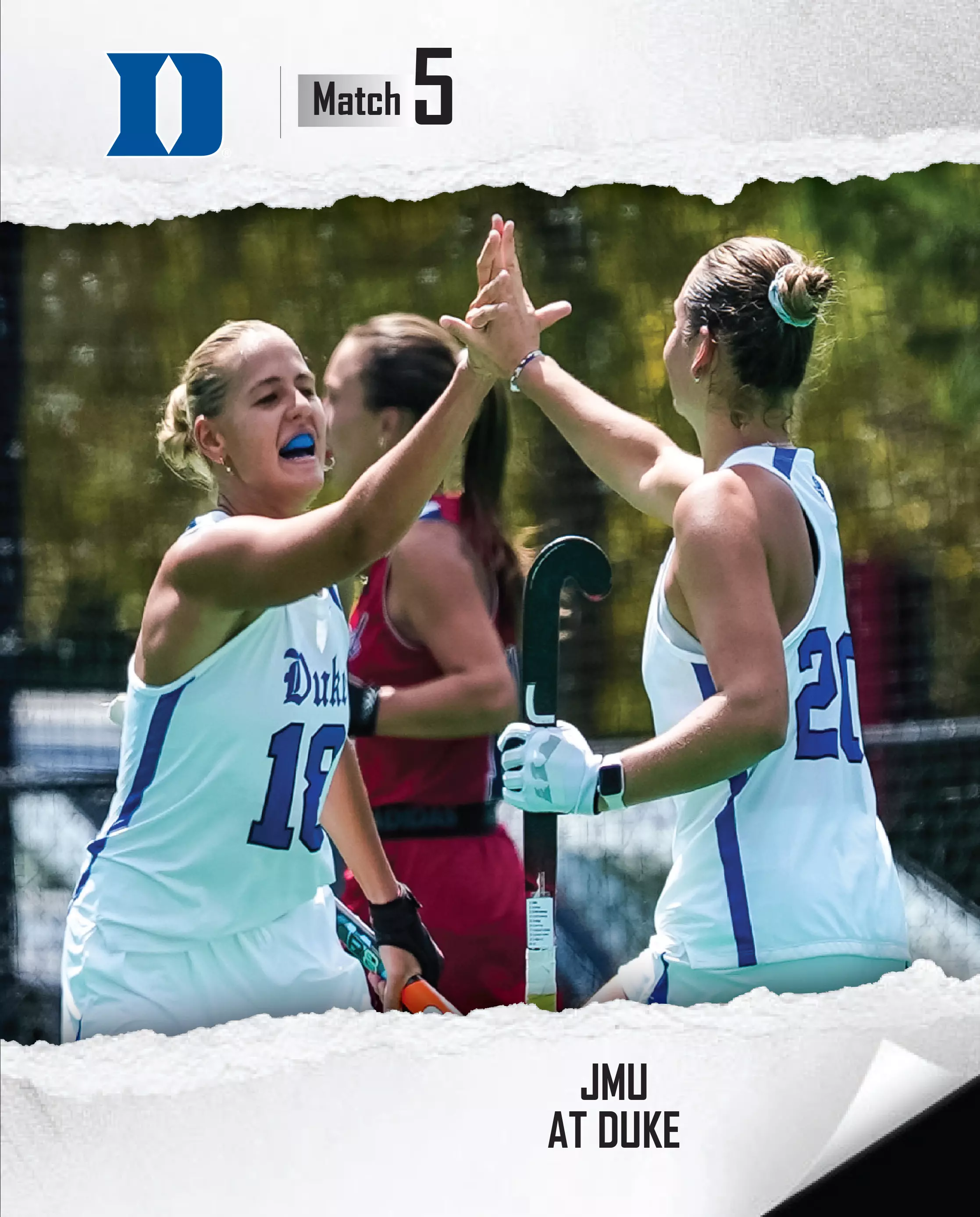 Duke Blue Devils vs. James Madison Dukes