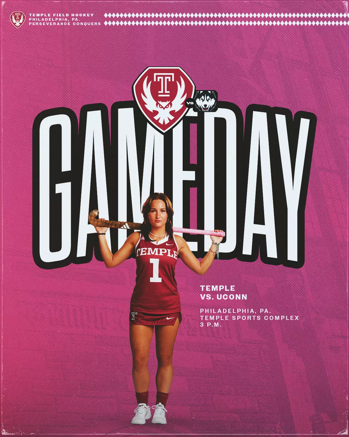 Temple University Owls VS UConn Huskies