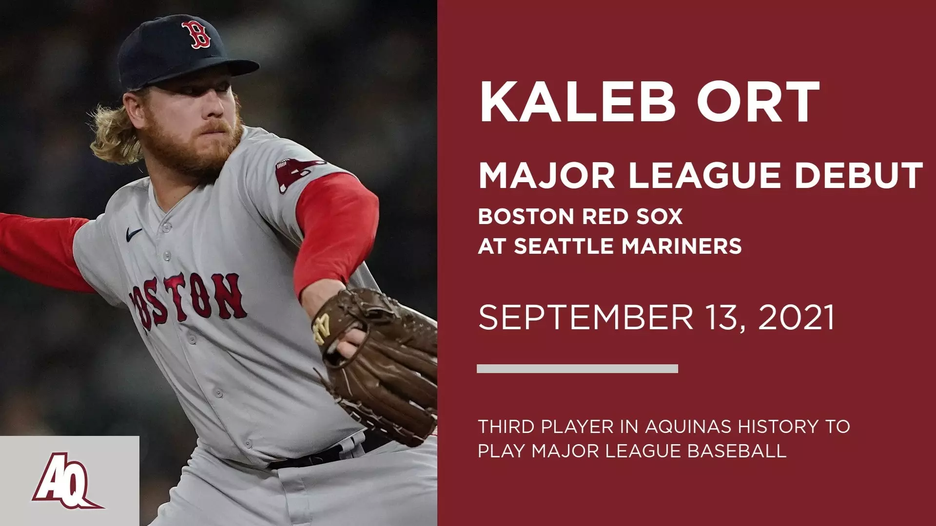Kaleb Ort MLB Debut 0913