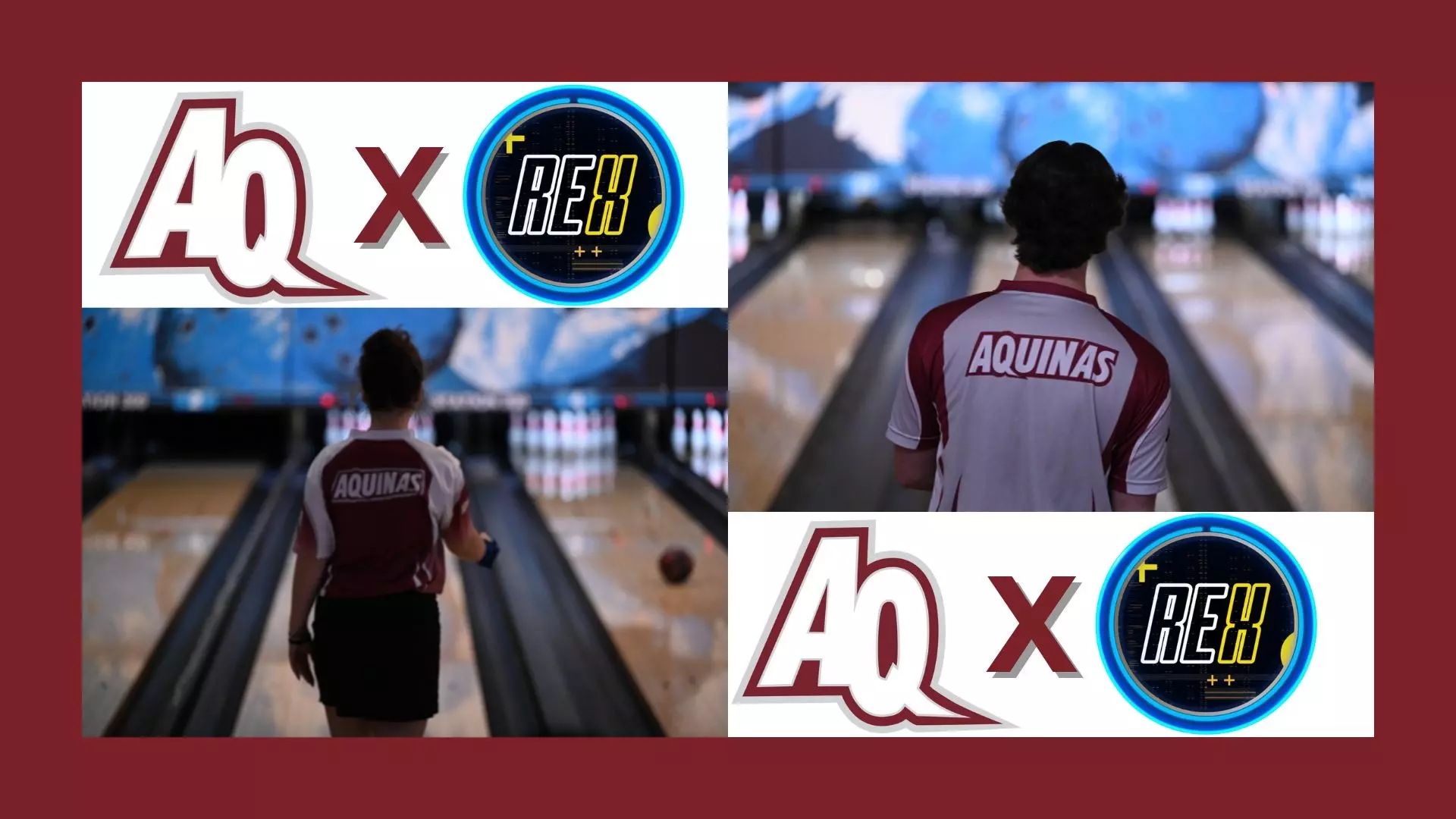 AQ Bowling Partners with Real Experience Ball Reviews Aquinas College