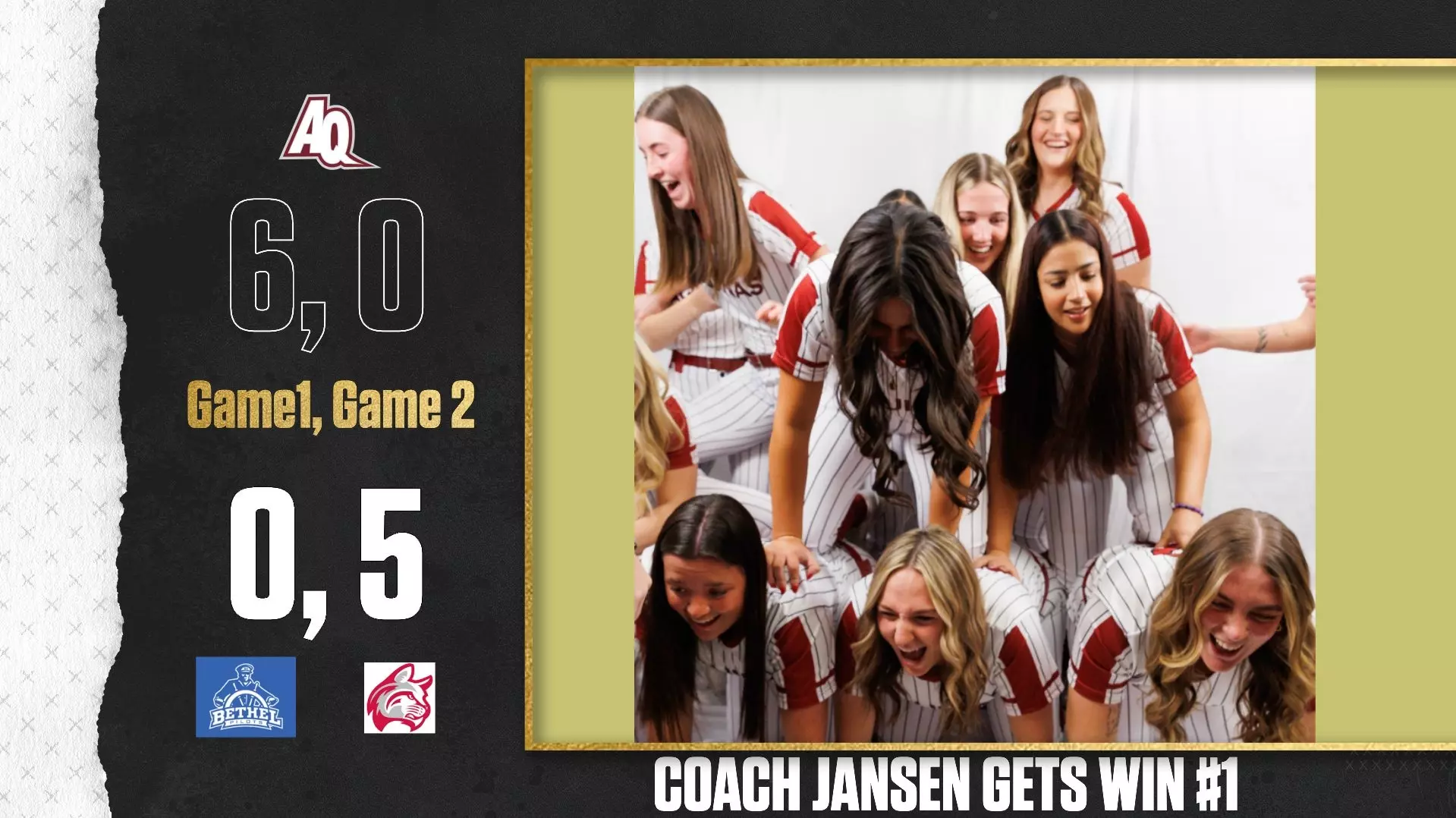 AQ Softball splits pair on Fri the 13th