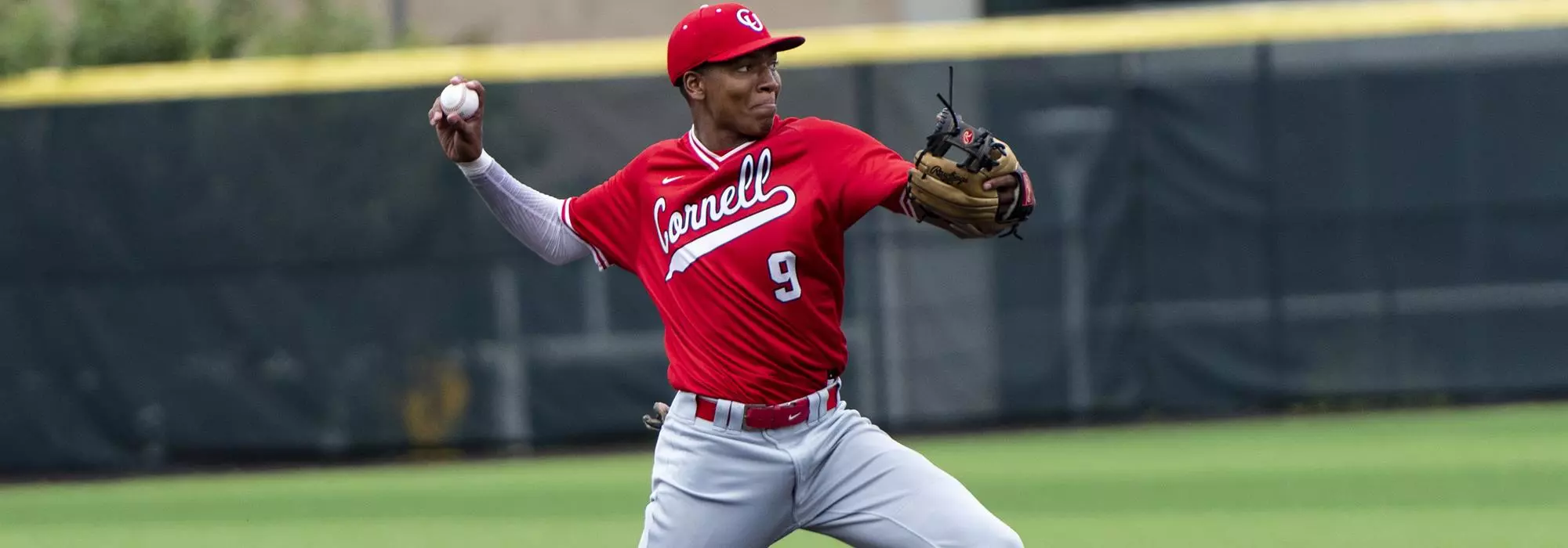 Justin Taylor and the Cornell baseball team visit Navy for a non-league series March 9-10 at Bishop Stadium in Annapolis, Md. (Eldon Lindsay/Cornell Athletics)