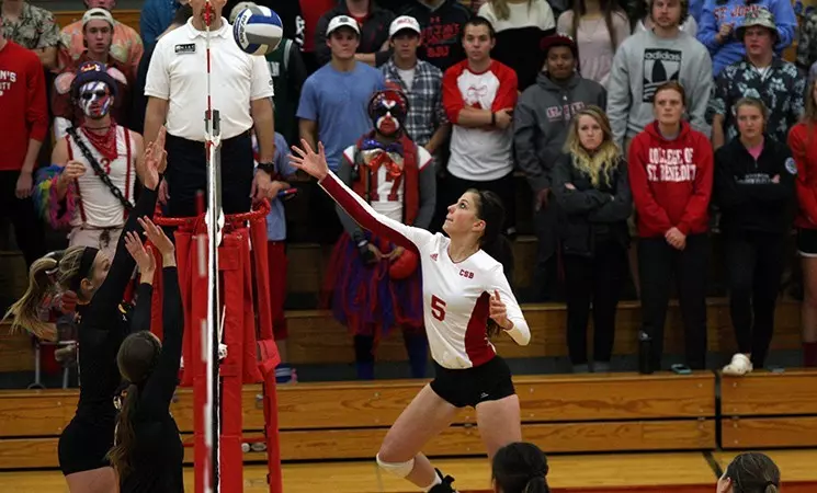 Briana Schmiesing vs Gustavus (10/24/15)