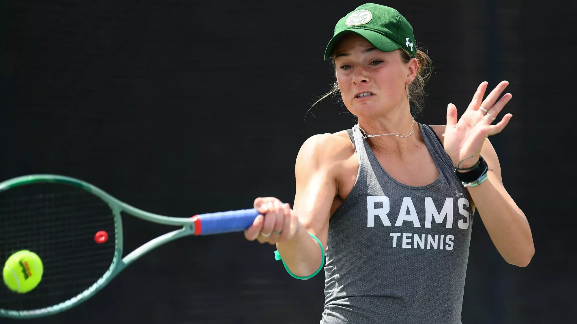 23 APR 2025: The 2025 Mountain West Women’s Tennis Championship is held at the Darling Tennis Center in Las Vegas, NV. (Isaac Wasserman/NCAA Photos)