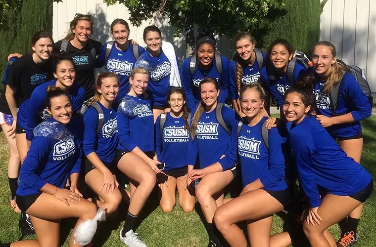CSUSM Volleyball at Biola