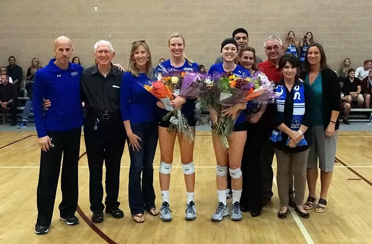 Senior Day Volleyball 2015