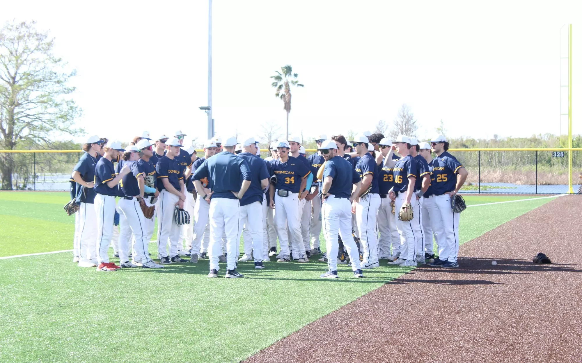 Baseball Team Huddle 