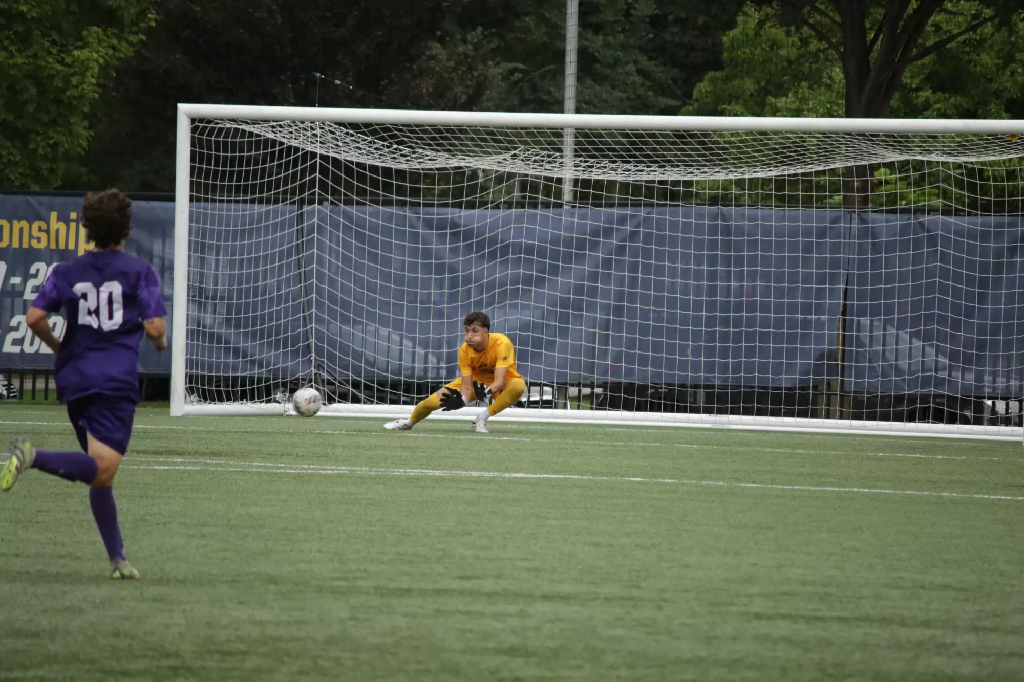 Mercado making the save