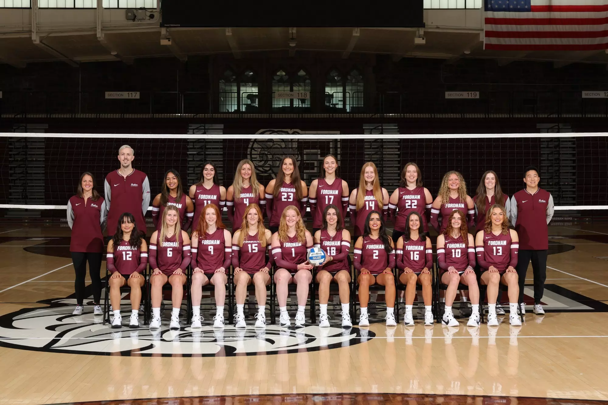 Volleyball Opens 2025 Campaign at Air Force Fordham University Athletics