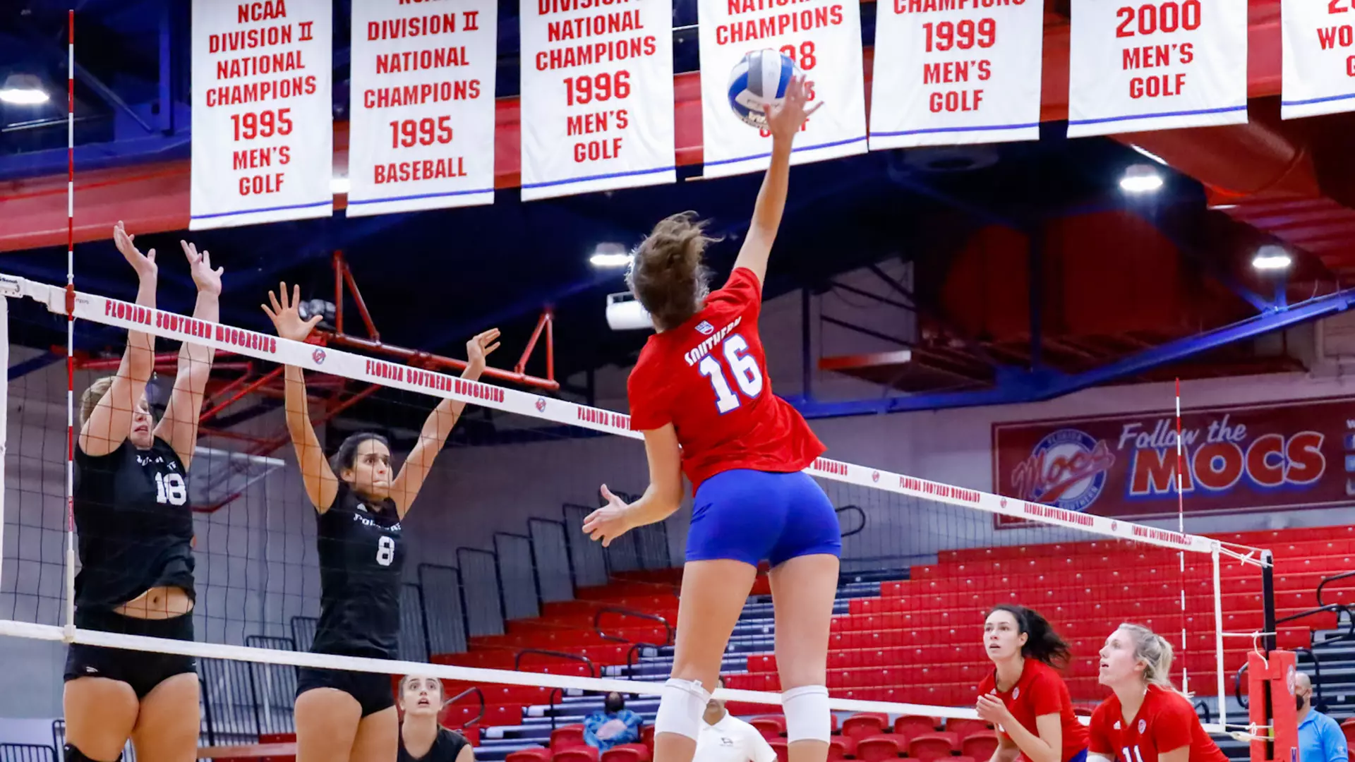 Erica Ronda attack vs Polk State (2021 preseason)