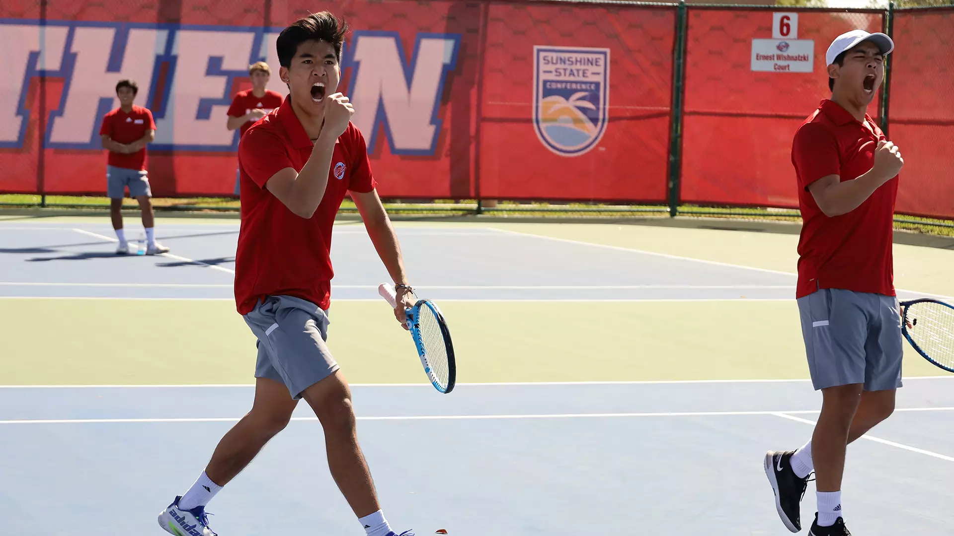 Doubles Pham win