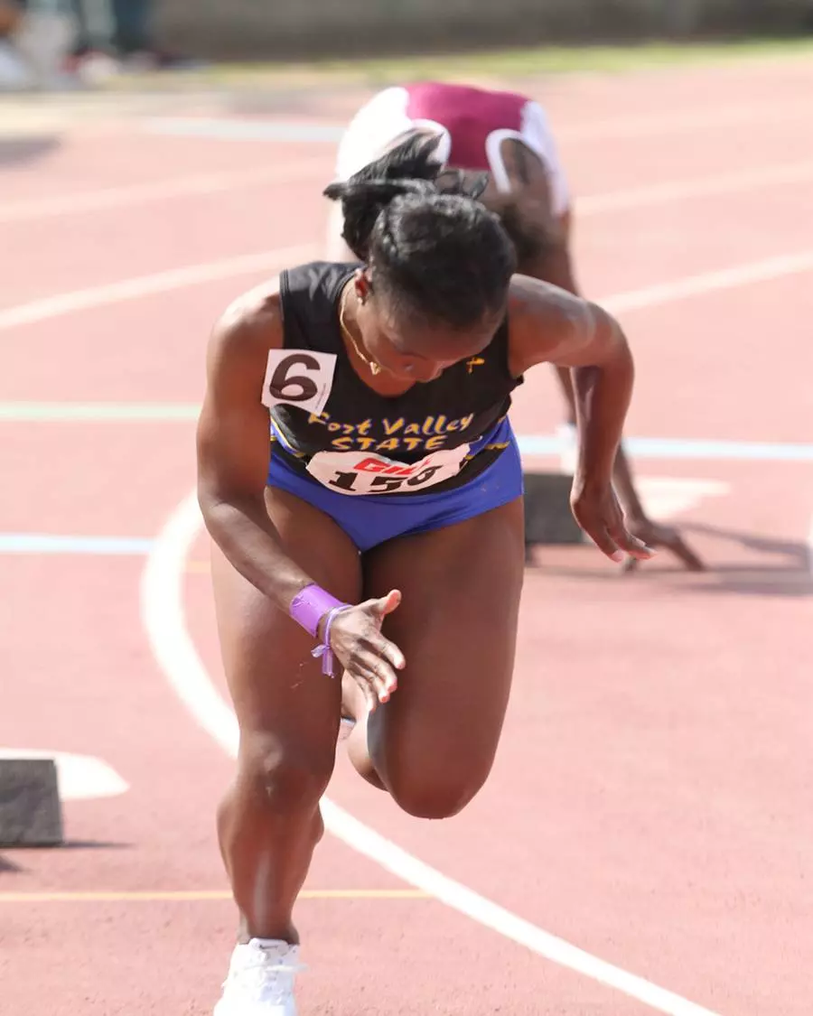 FVSU's Antoinette Oglesby Displays Form