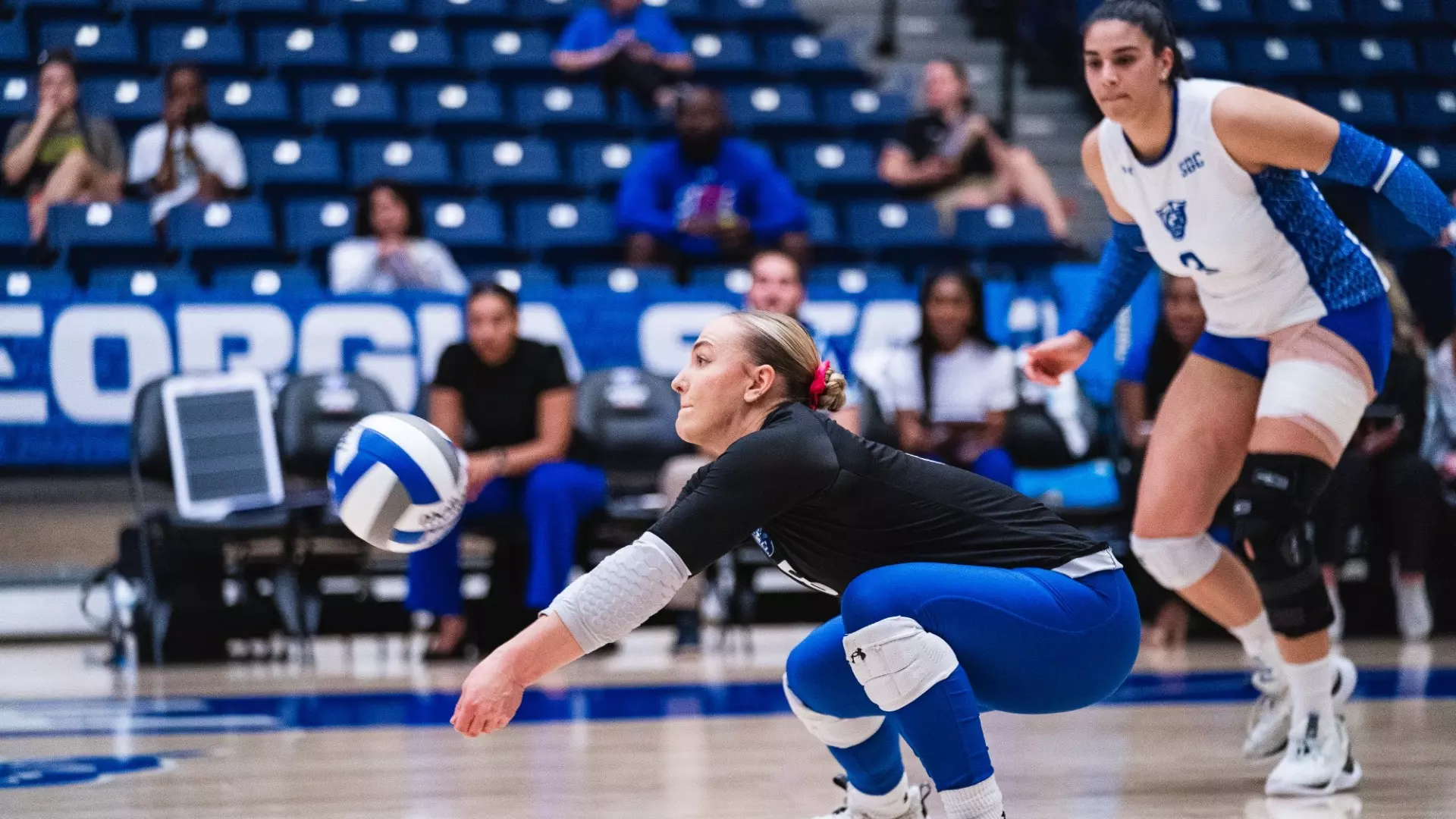 Panthers Fall in 30 Sweep to Southern State University