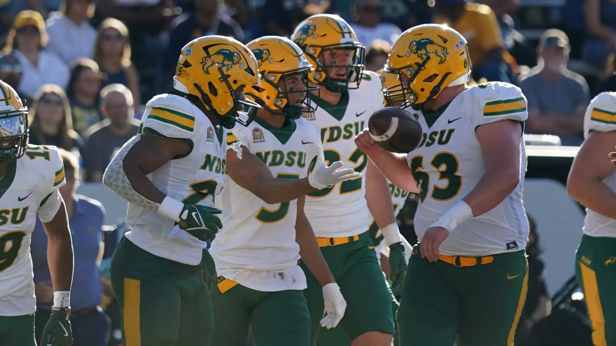 NDSU touchdown celebration