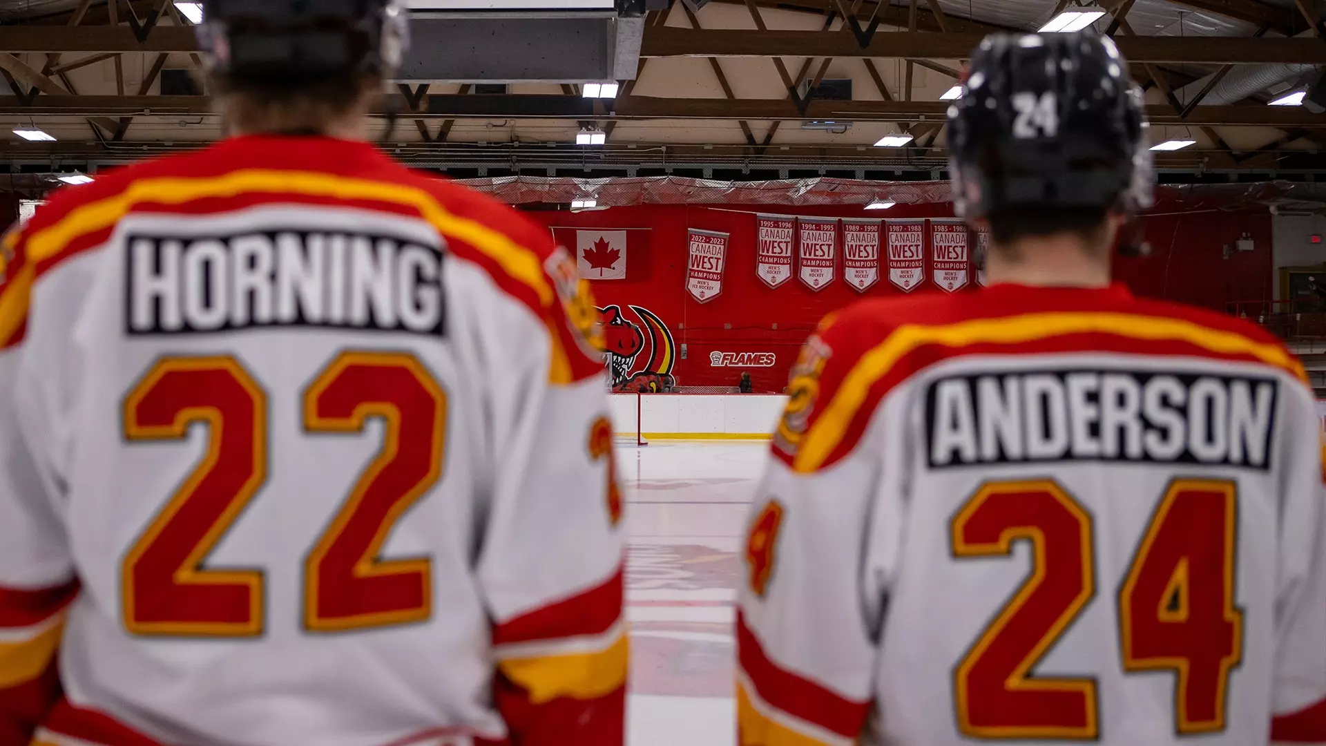 2022-23 men's hockey canada west banner