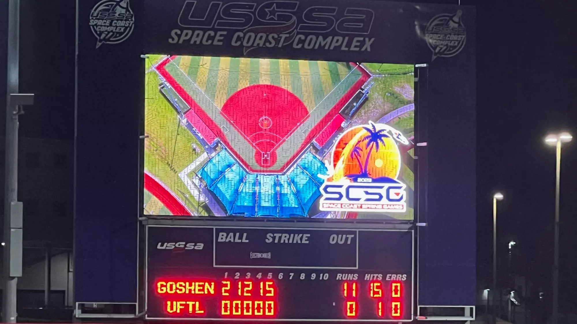 Scoreboard after Shea VanScoter's one-hitter in Florida