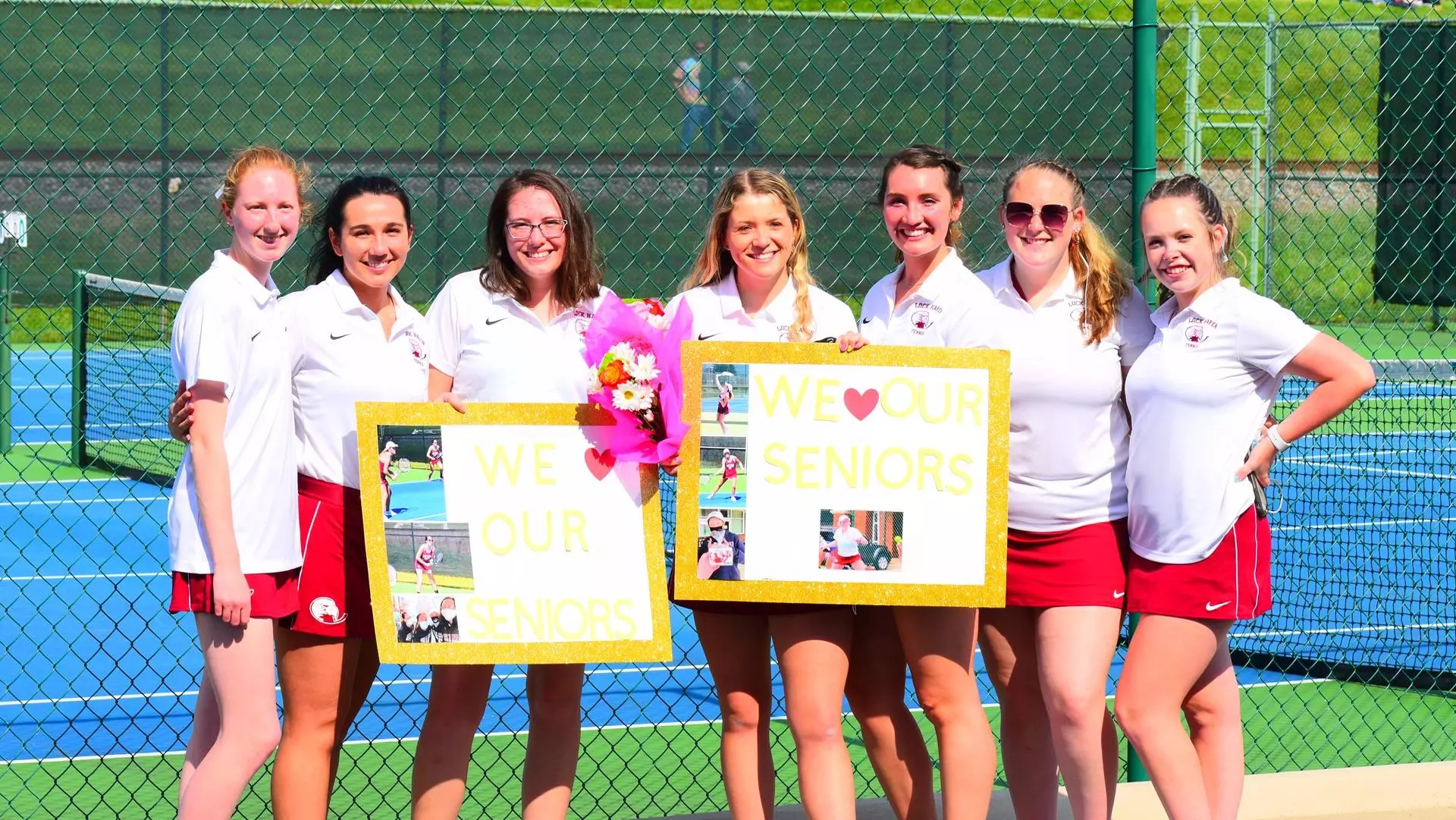 Tennis Team 2021 Senior Day