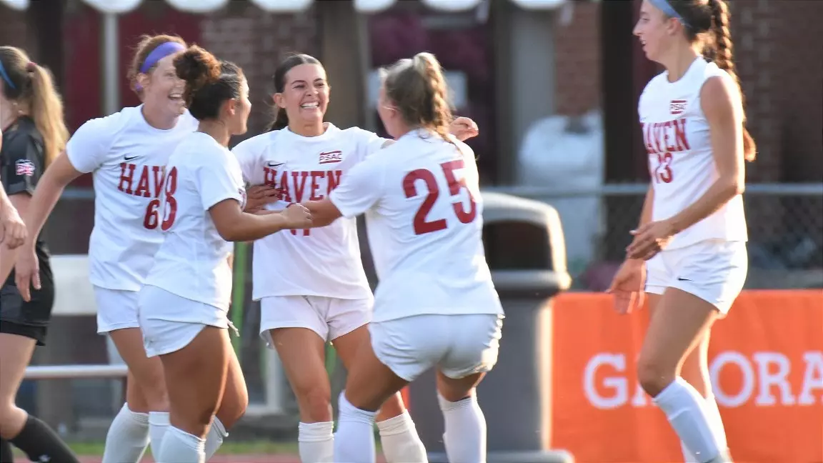 Women's Soccer Celebration