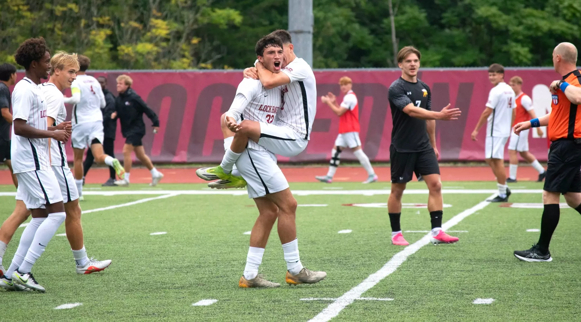 Men's Soccer Celebration