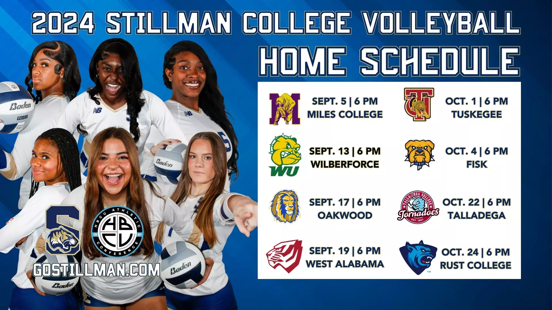 VB Returners and Home Schedule