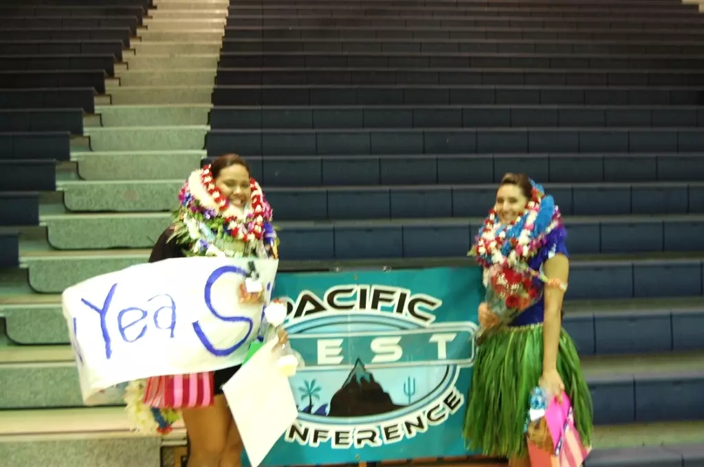 Tanya and P Senior Night