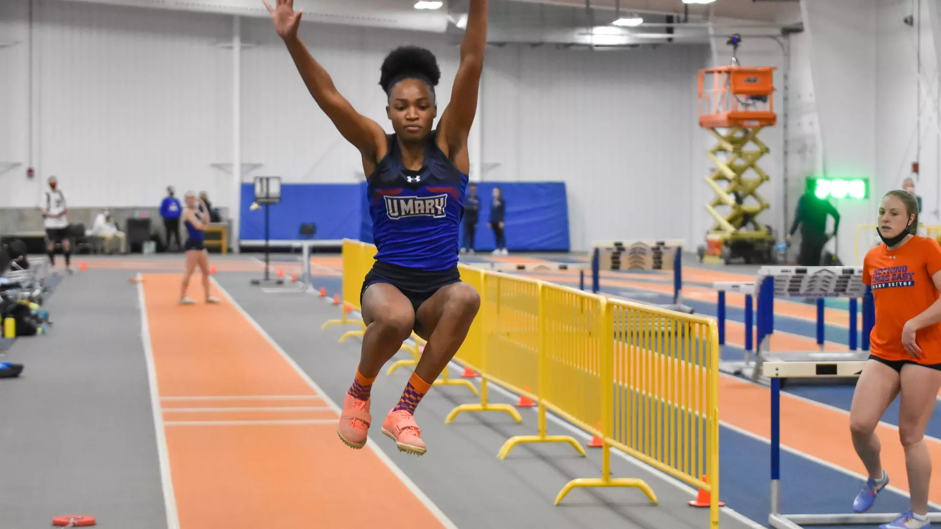 D'Andra Morris hits a big jump