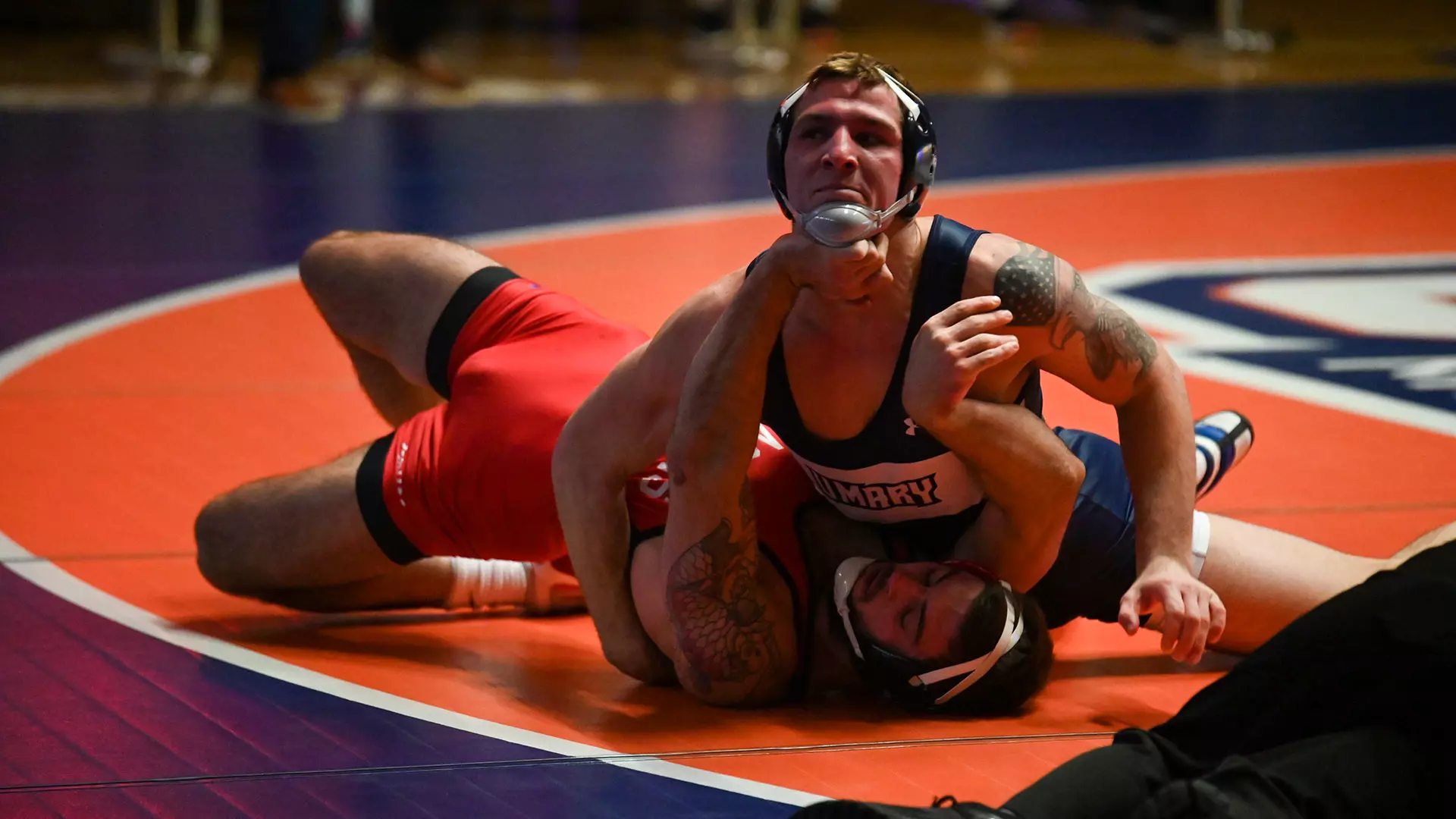 Wrestling against MSUM